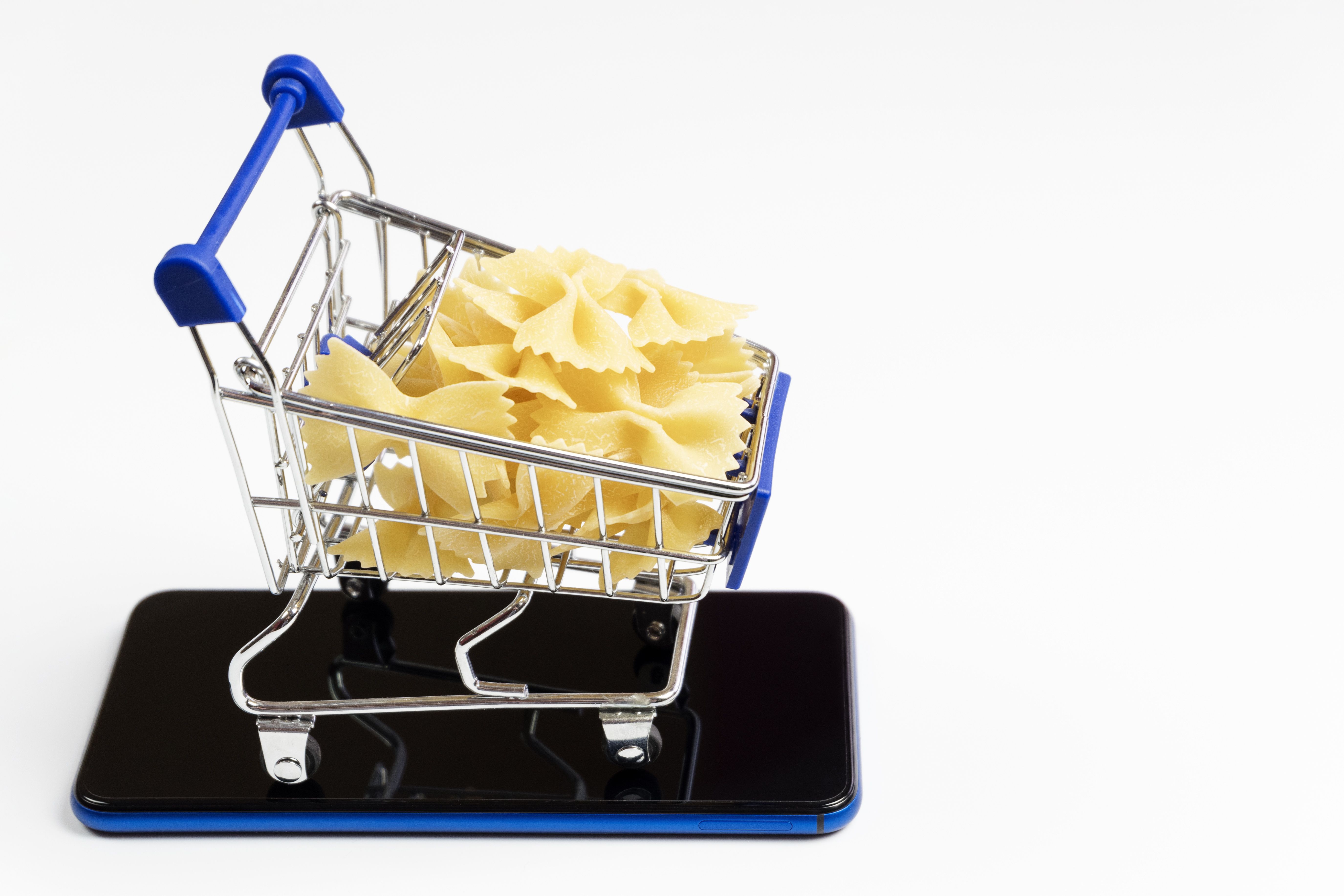 online pasta shopping