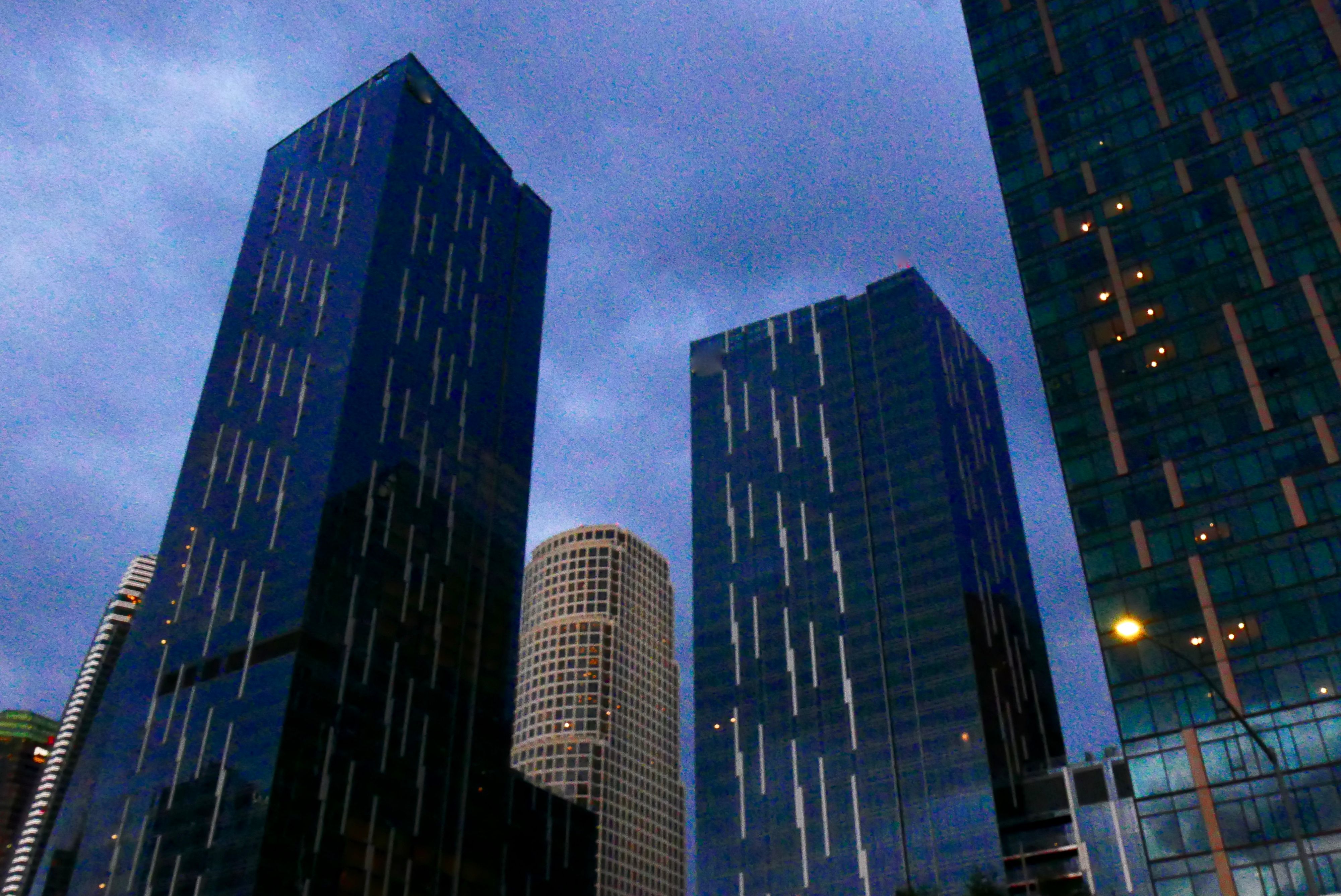 California Skyscrapers at Dusk California Skyscrapers at Dusk