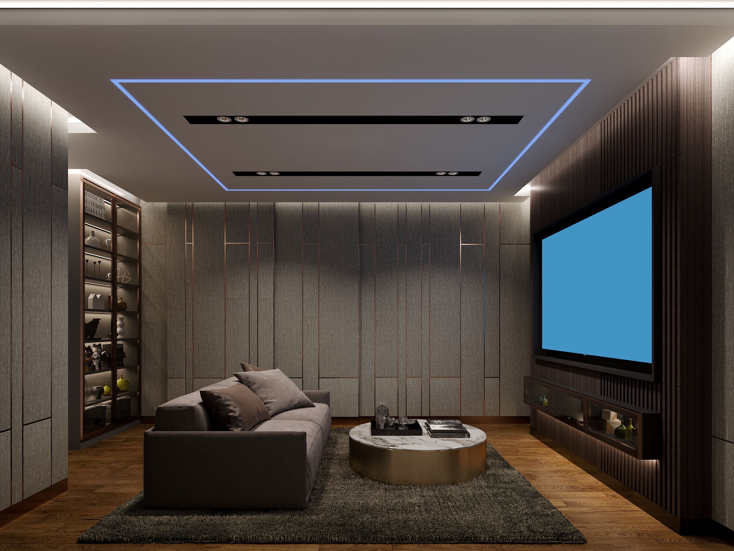 home theater layout