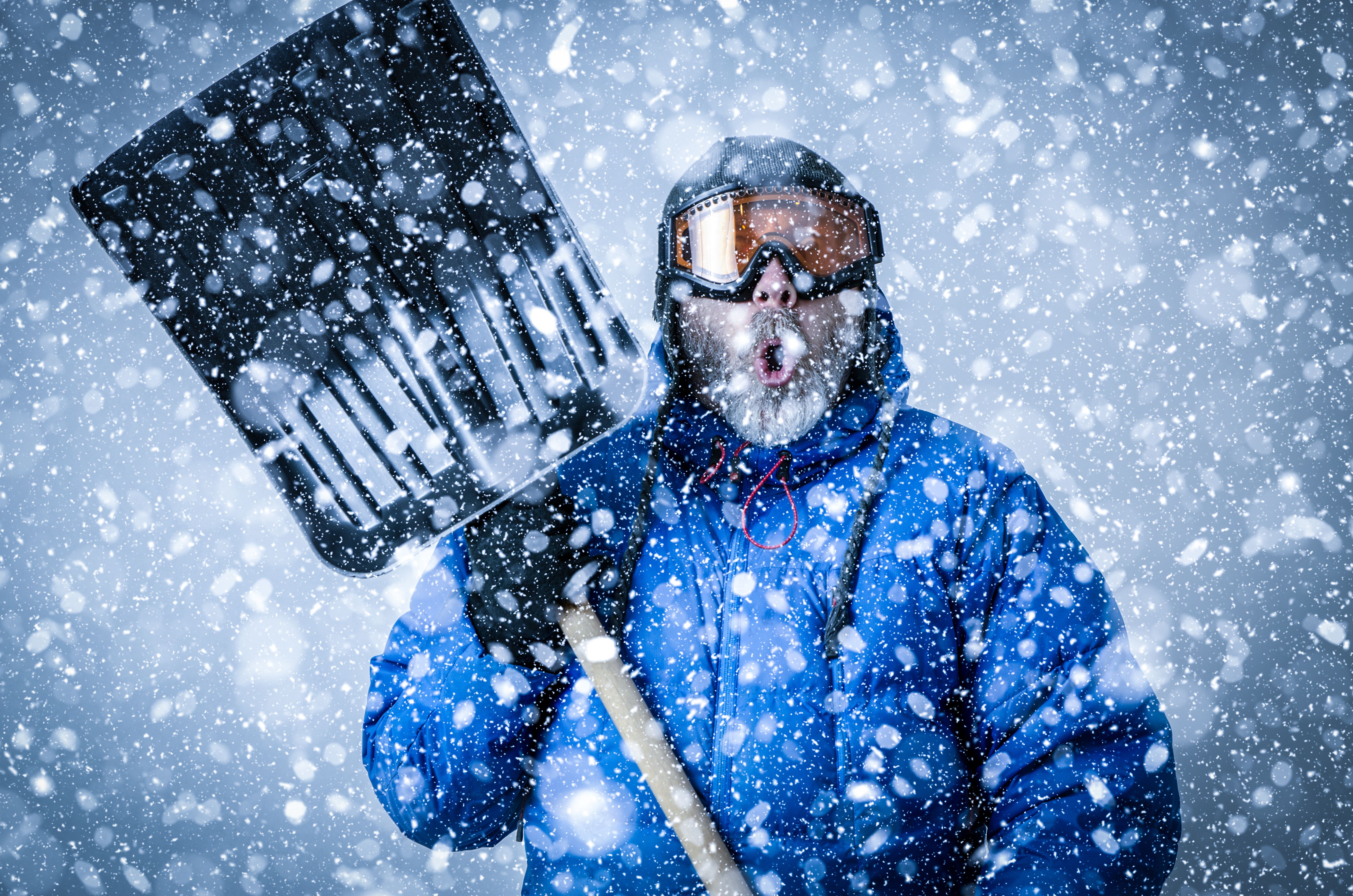 winter snow shovel