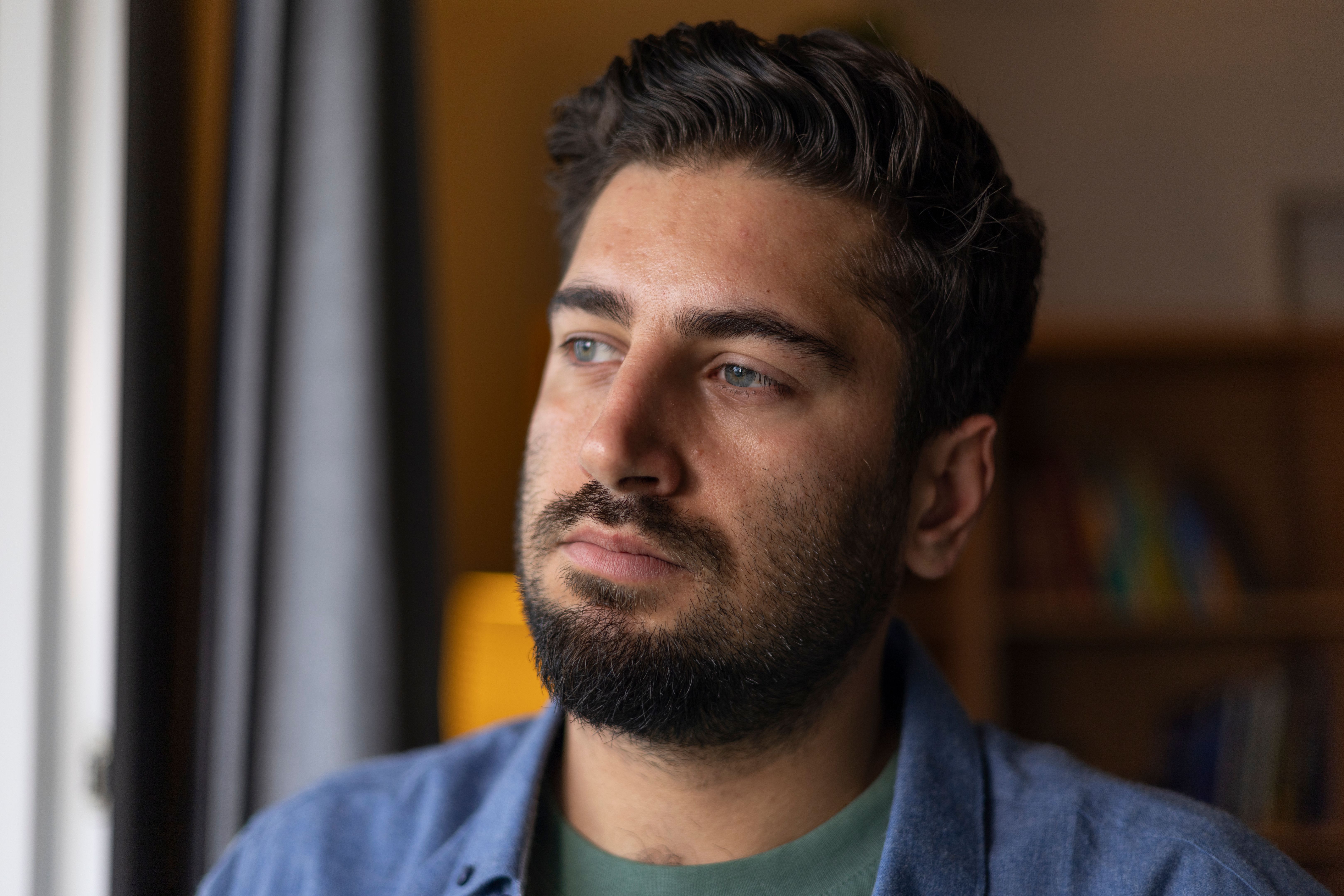 casual men's hairstyle