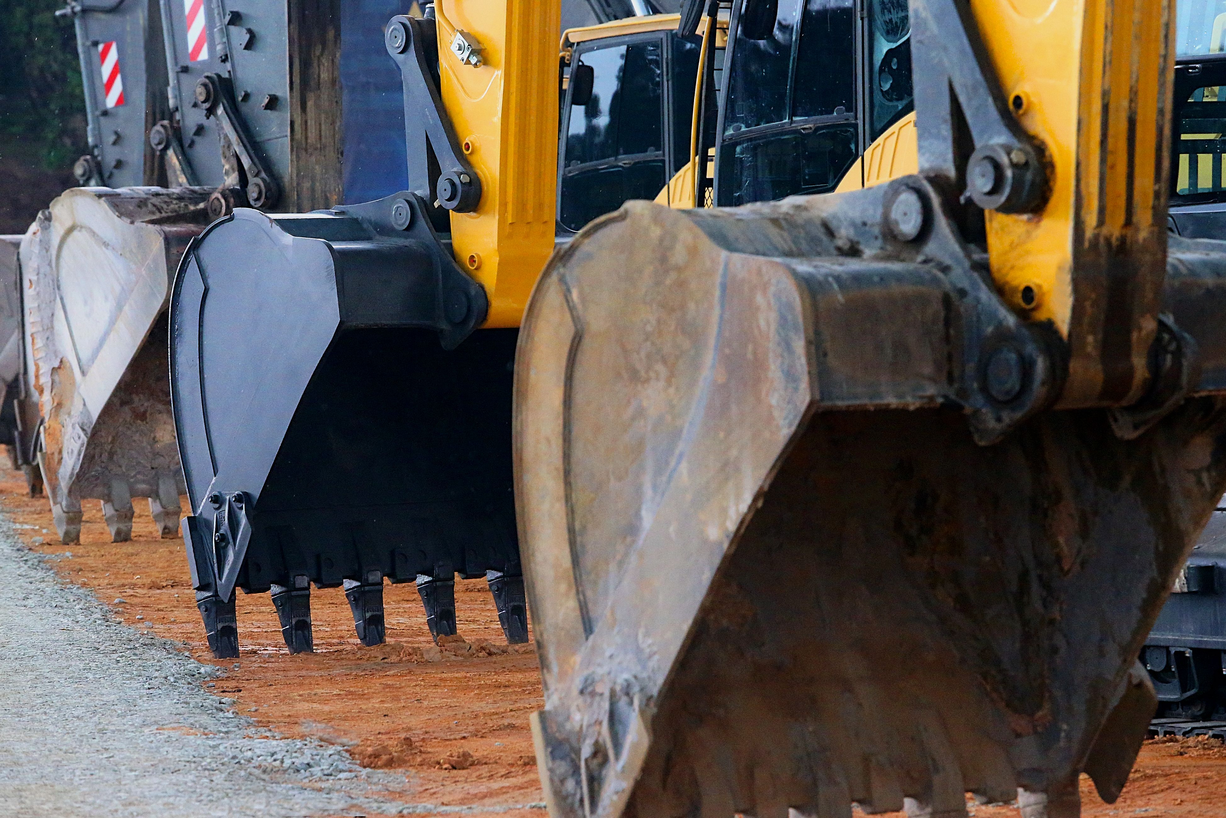 demolition machinery