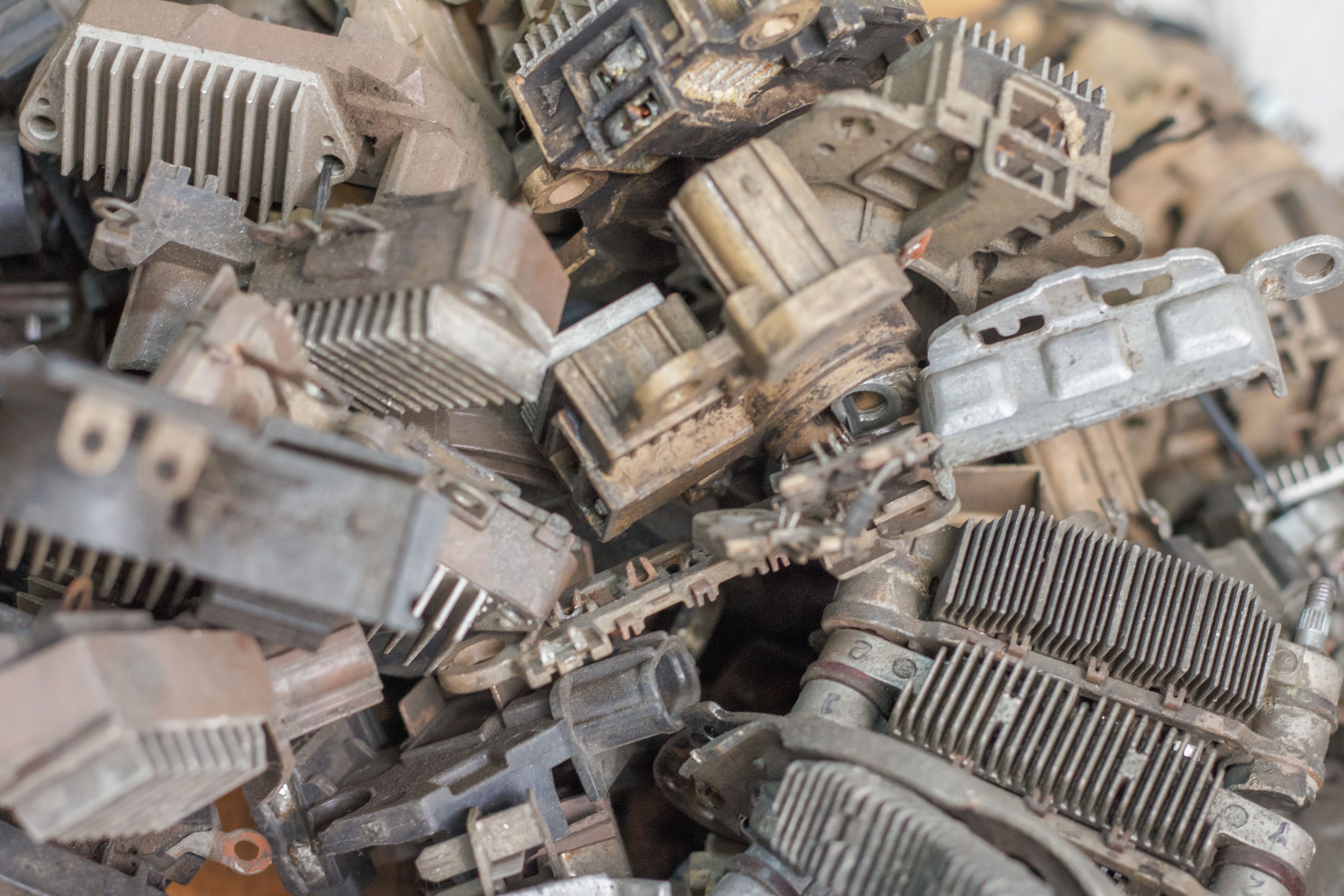 recycling automotive parts