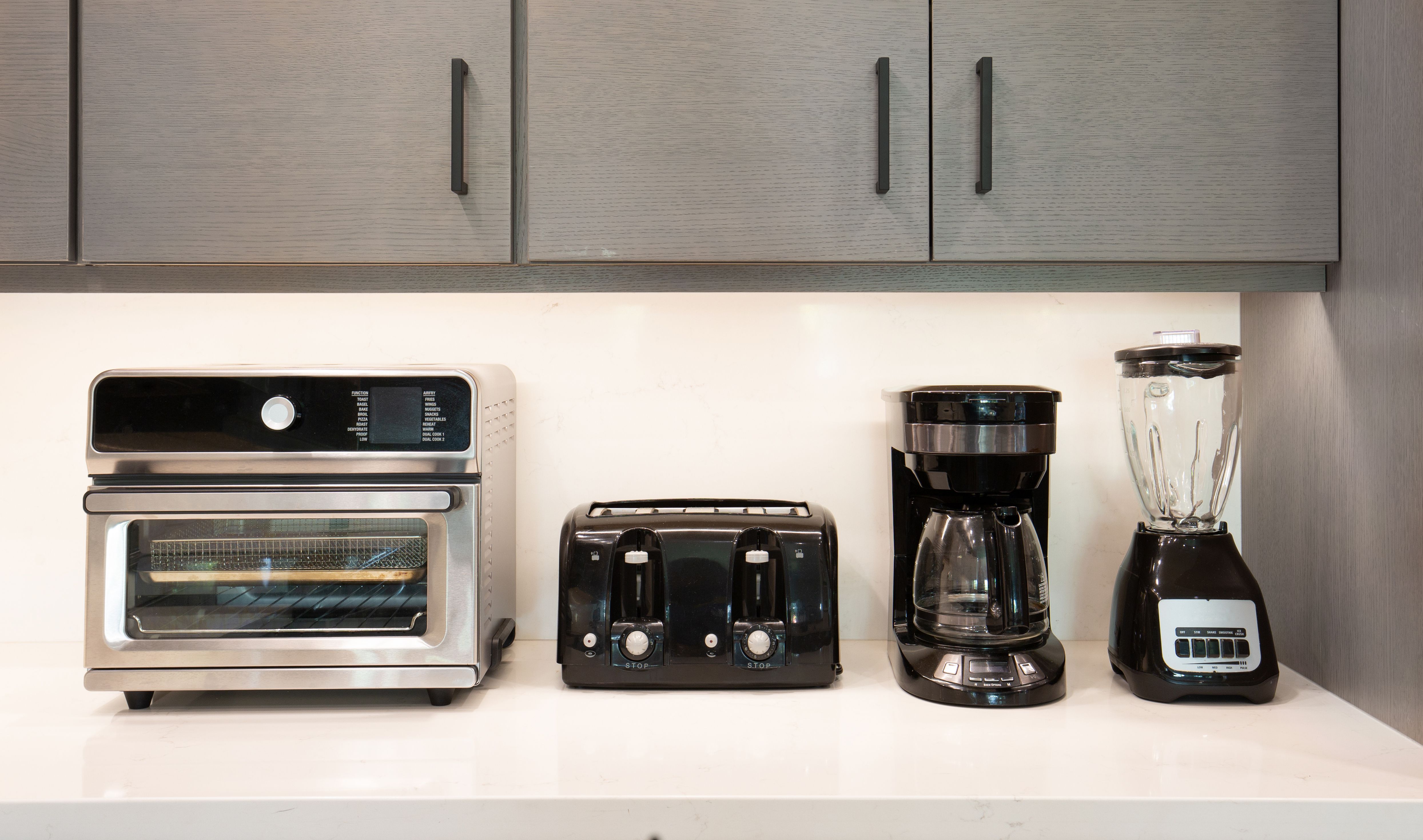 Small Kitchen Appliances in a home Kitchen