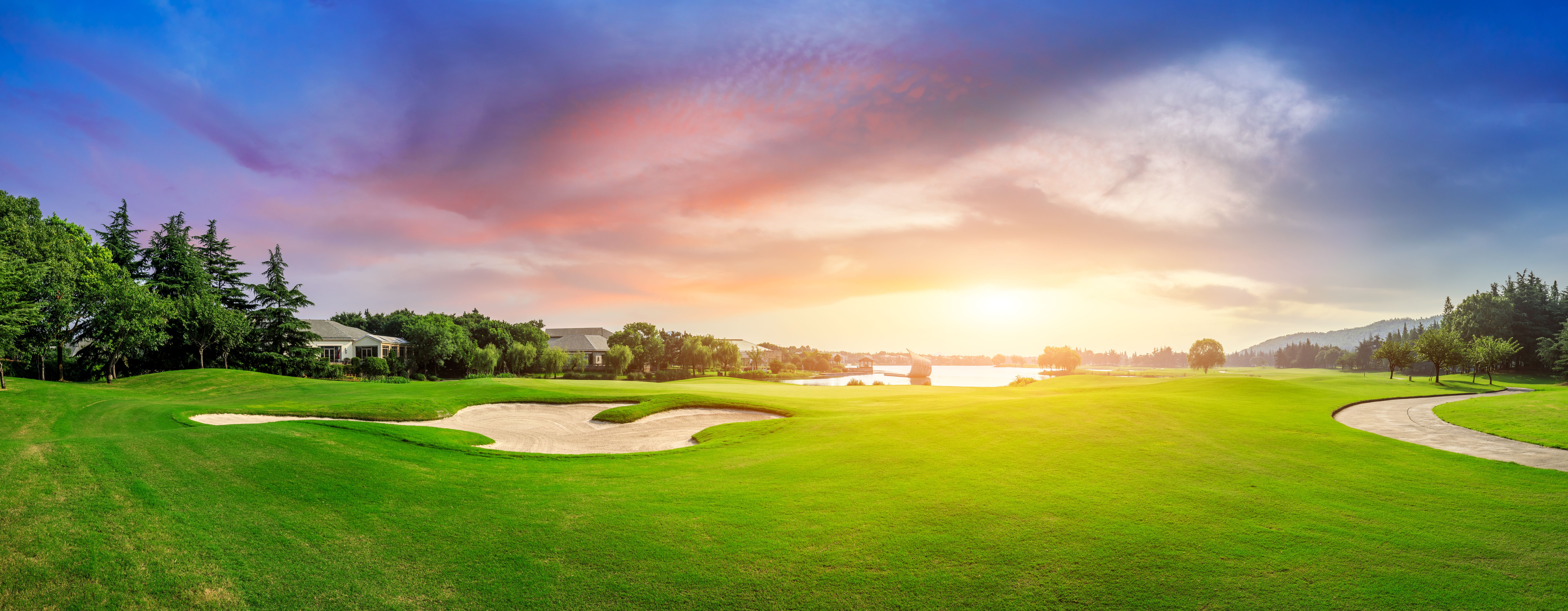 scenic golf course