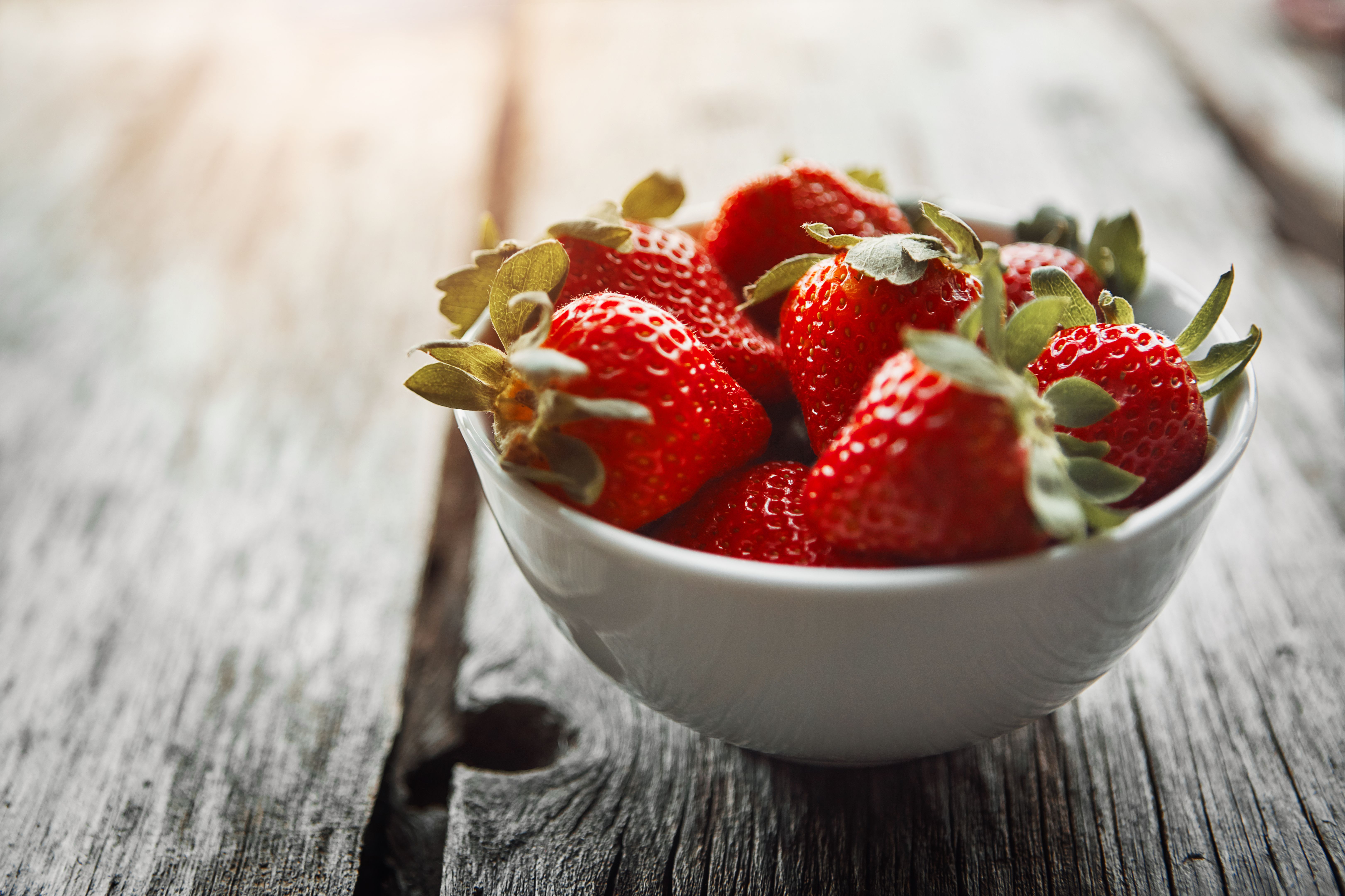 strawberry bowl