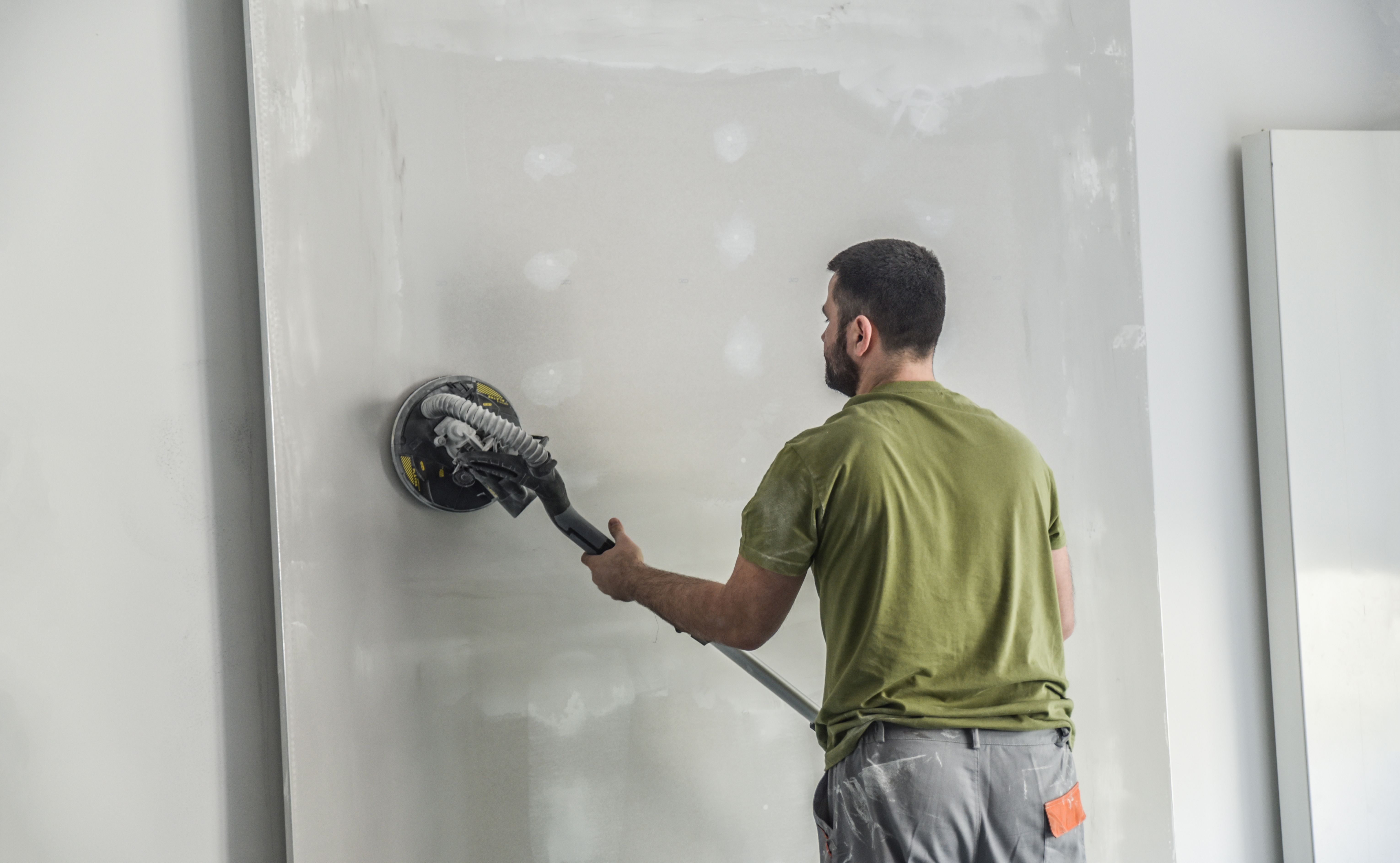 sanding walls
