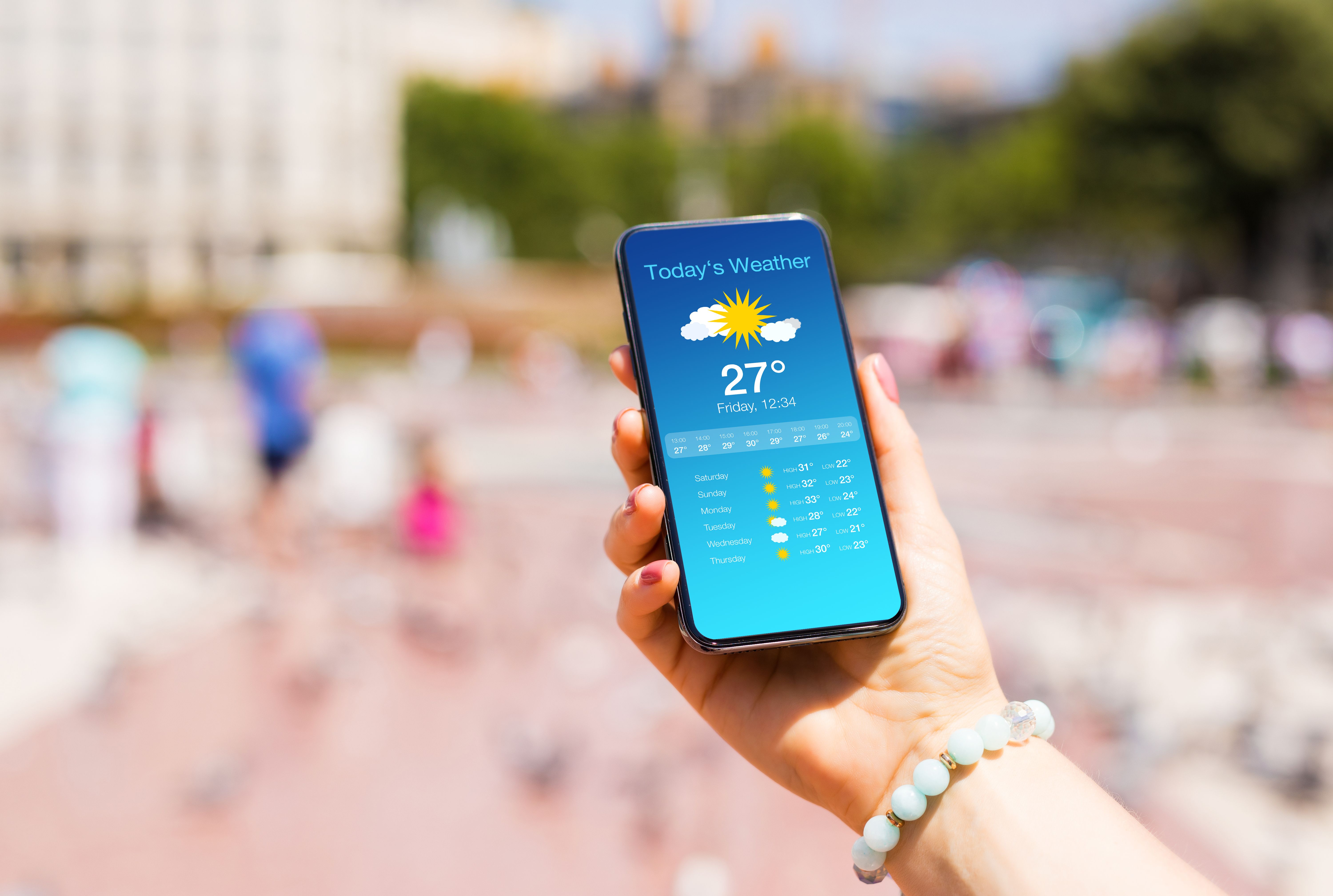 weather app