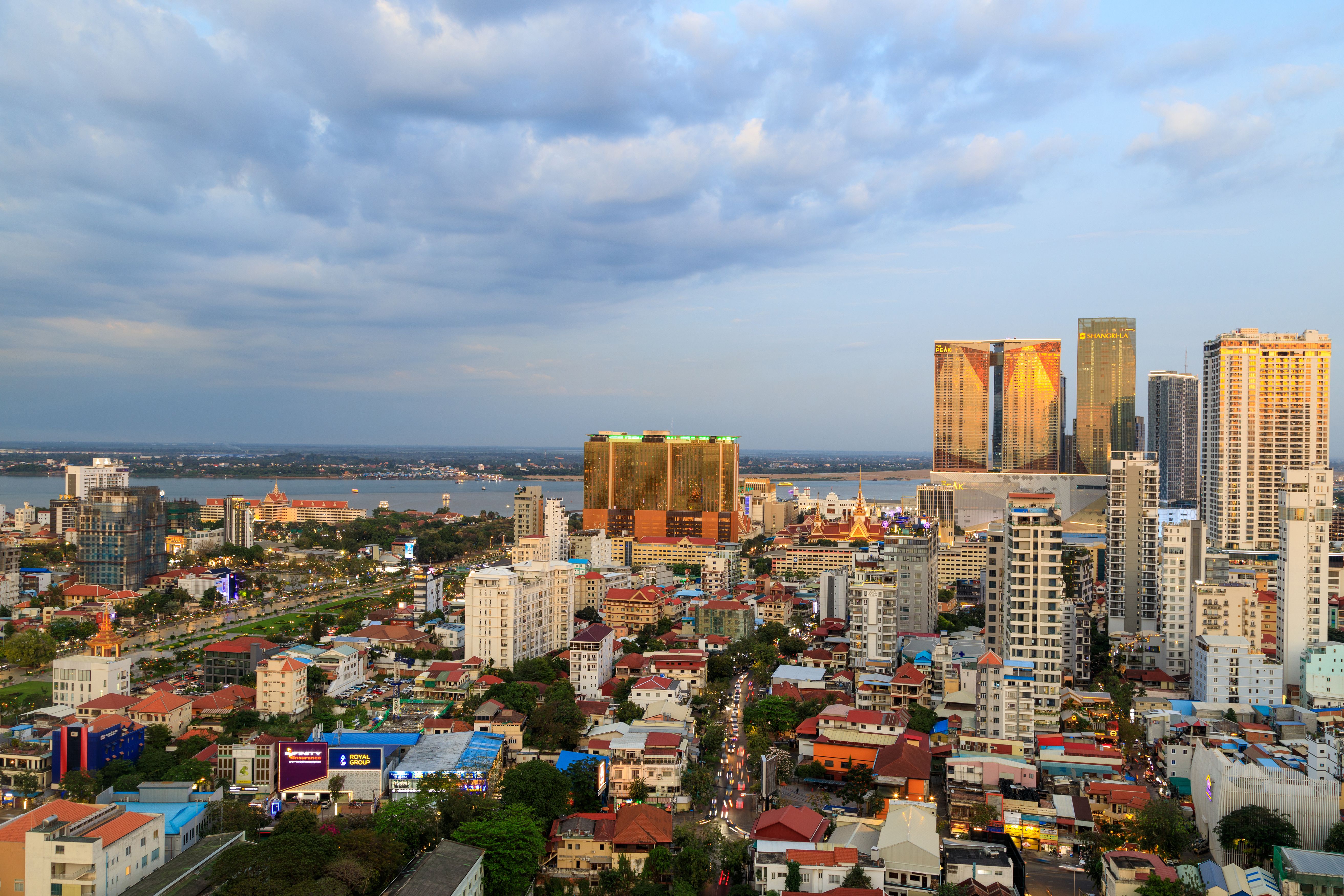 phnom penh skyline
