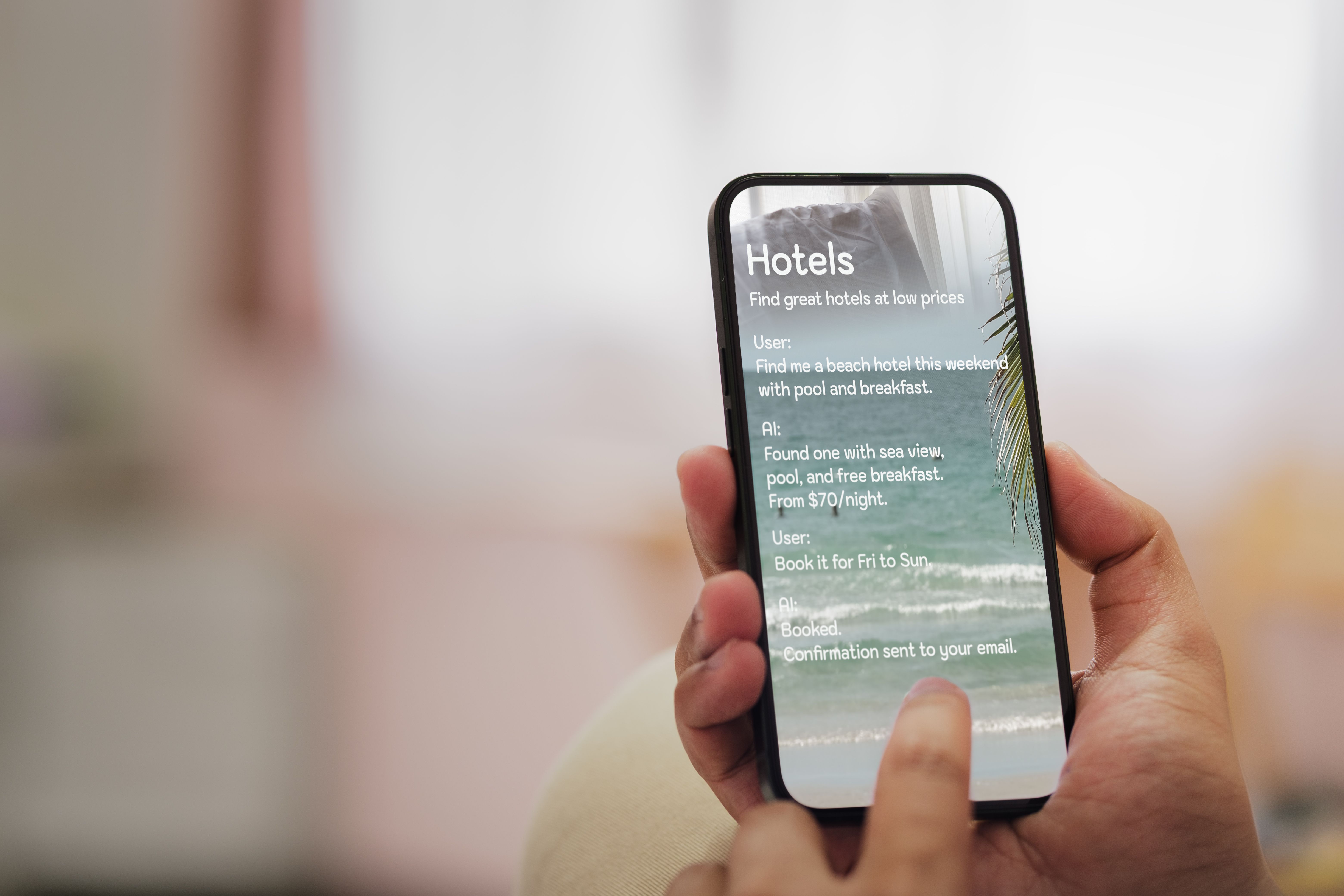 chatbot hotel