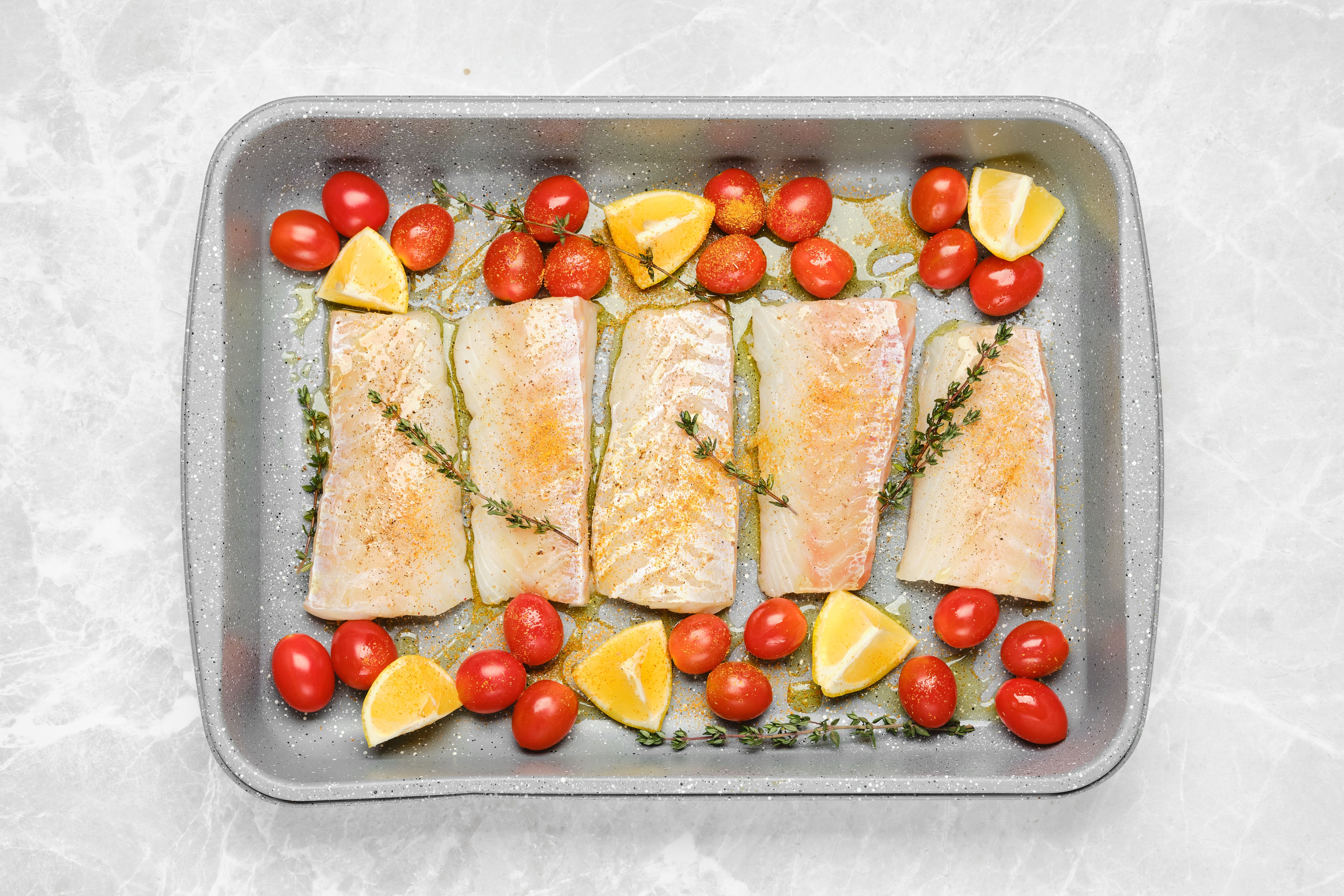 sheet pan cod