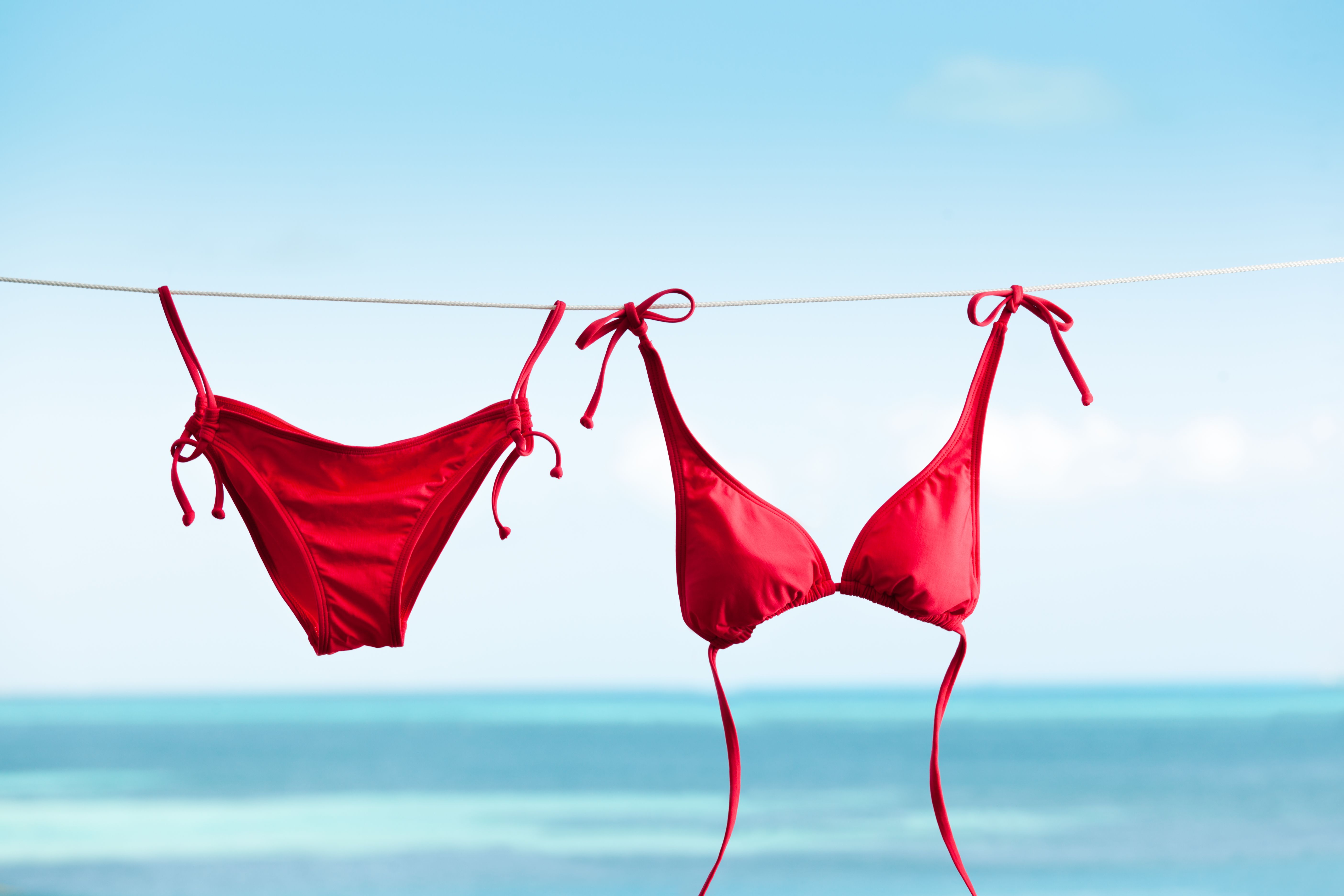 drying swimwear