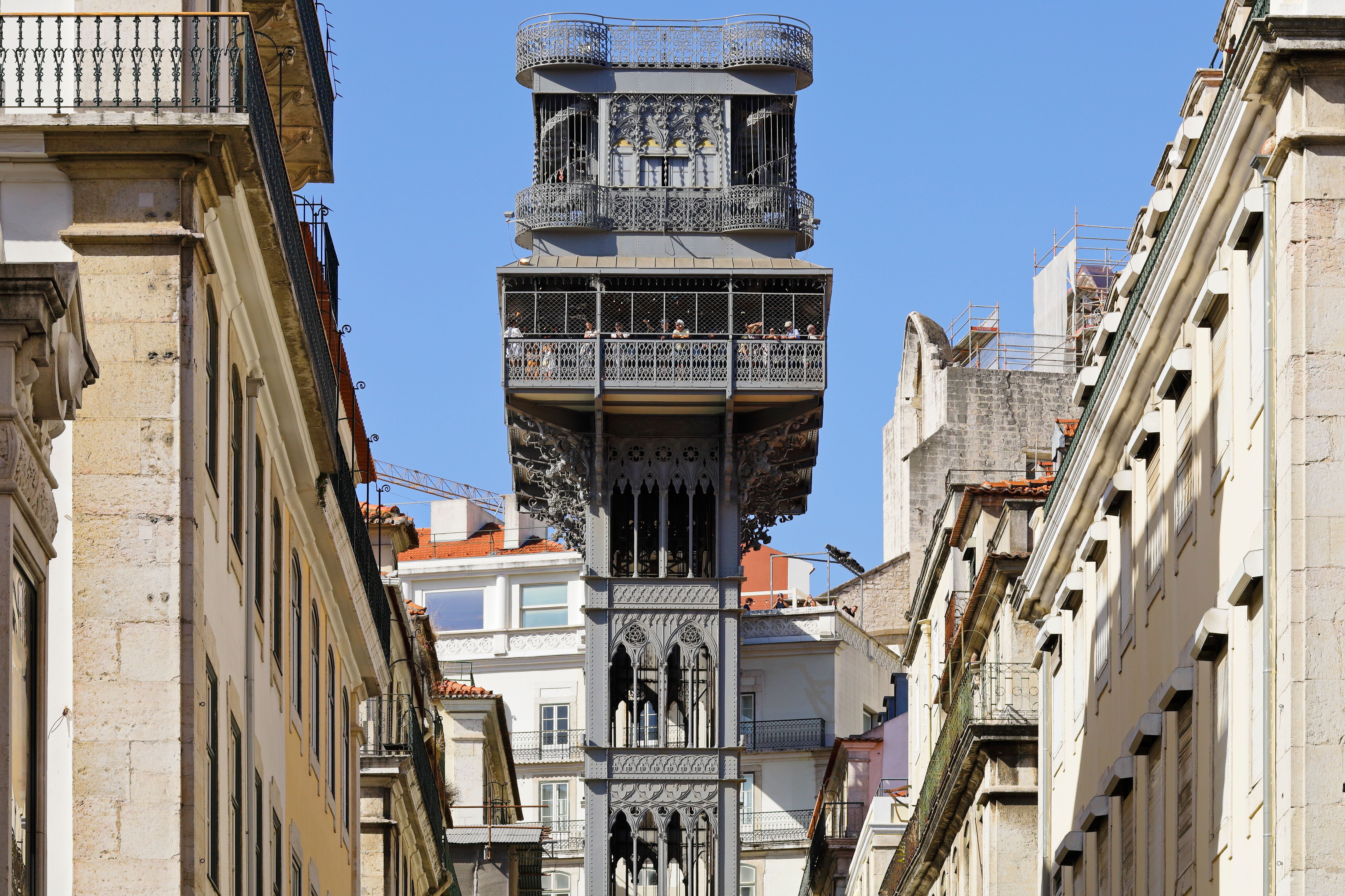 Santa Justa Elevator - Lisbon - Portugal Santa Justa Elevator - Lisbon - Portugal