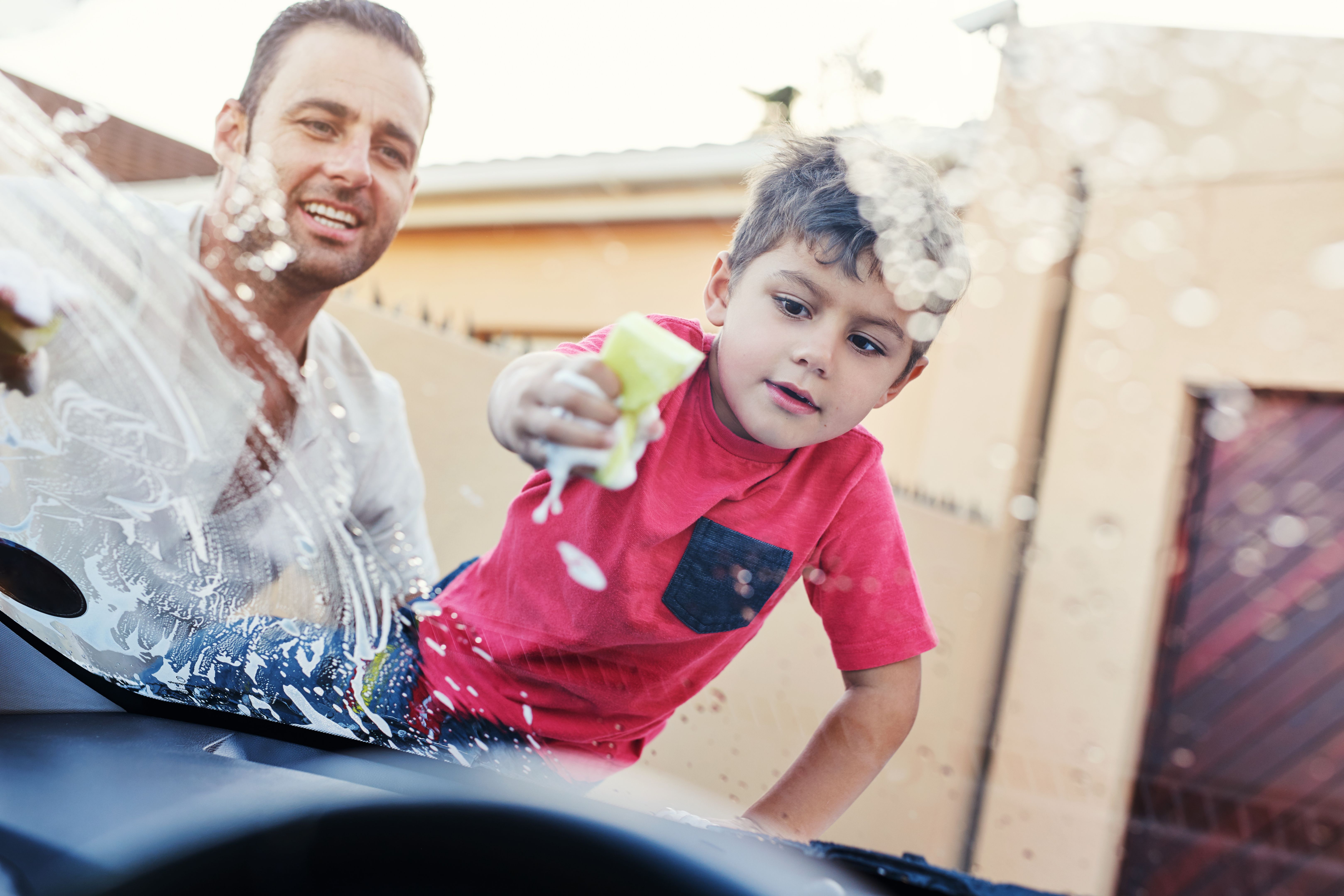 family car cleaning