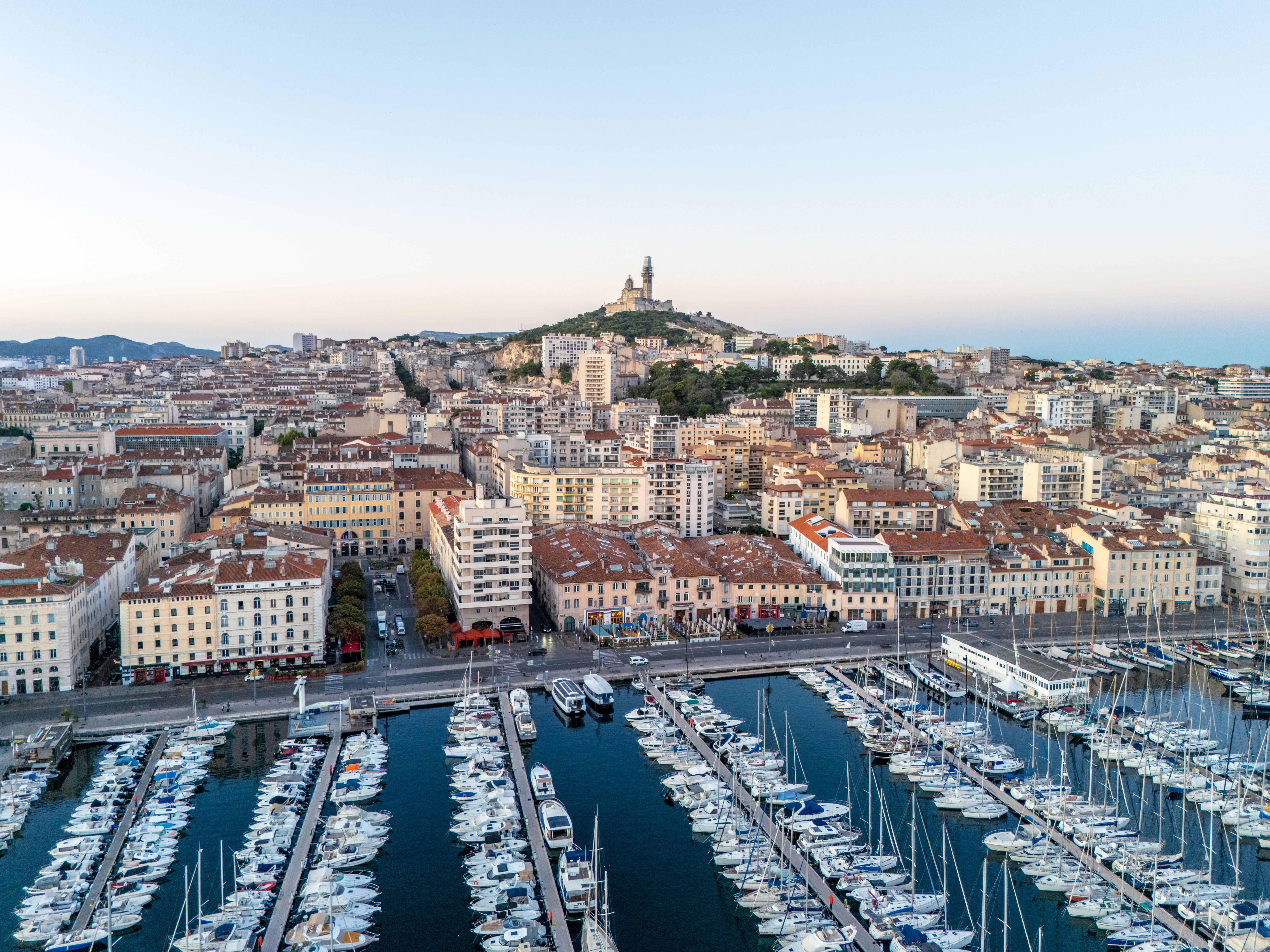 Marseille skyline