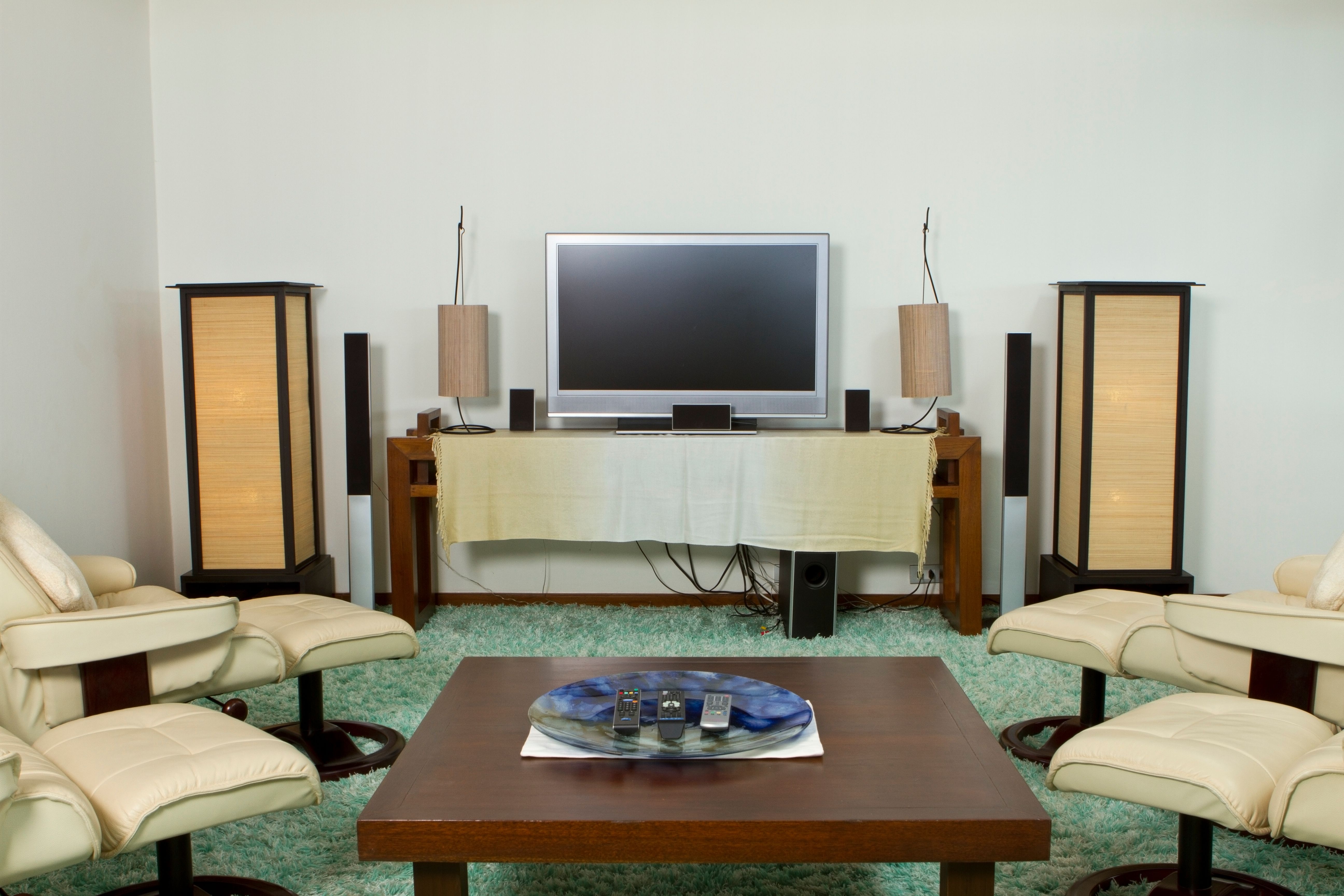 home entertainment setup