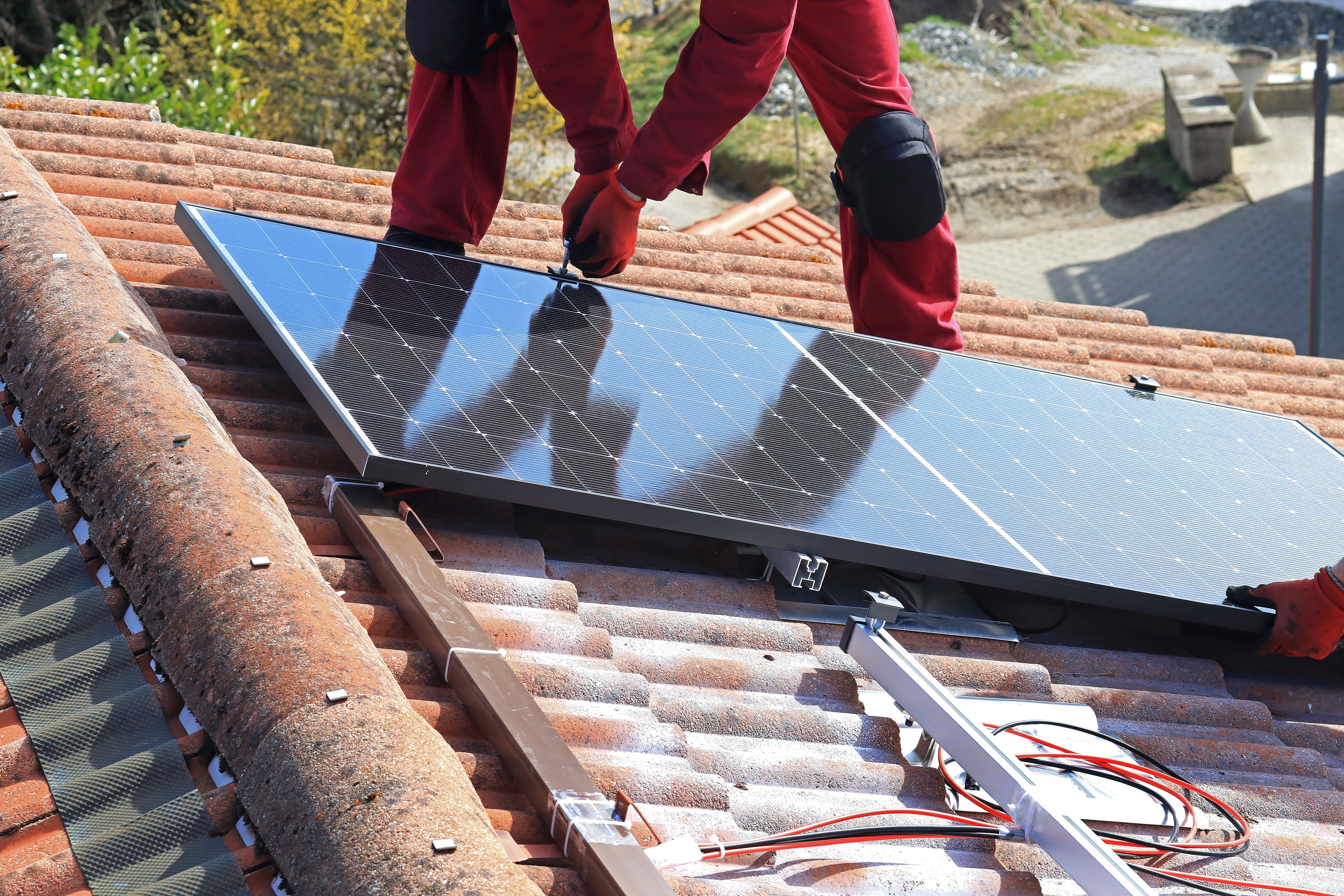 solar panel installation