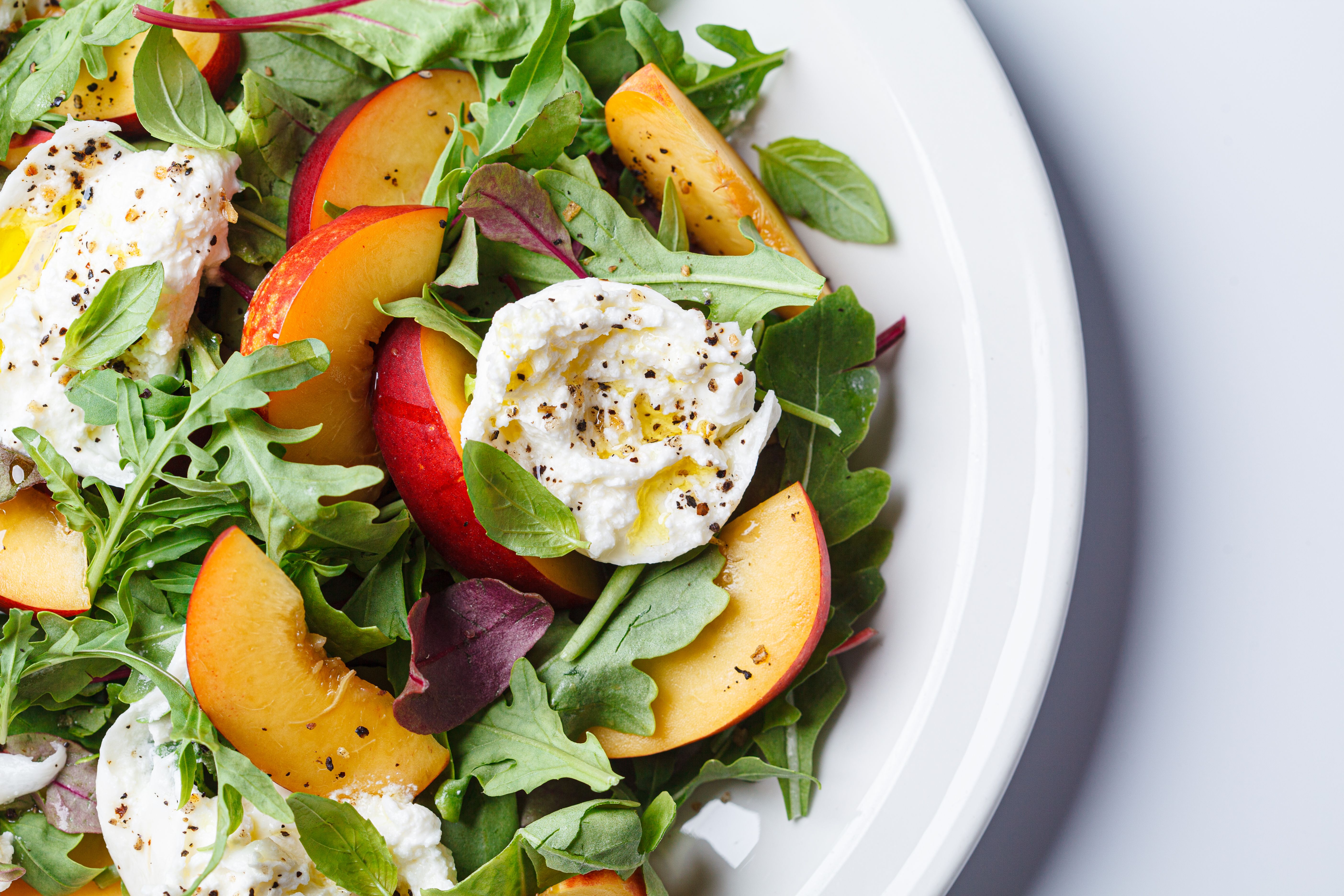 peach salad
