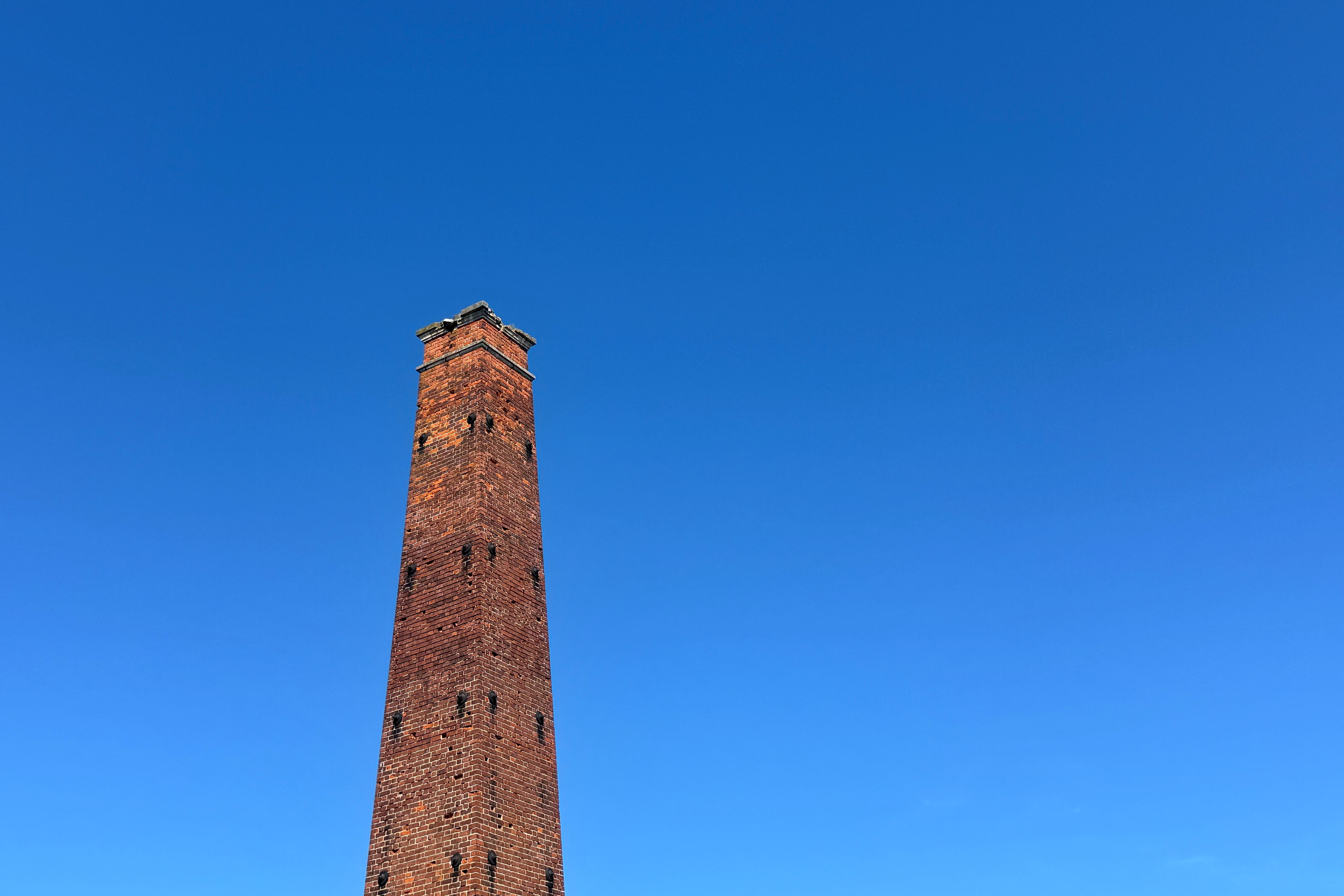 historic brick chimney