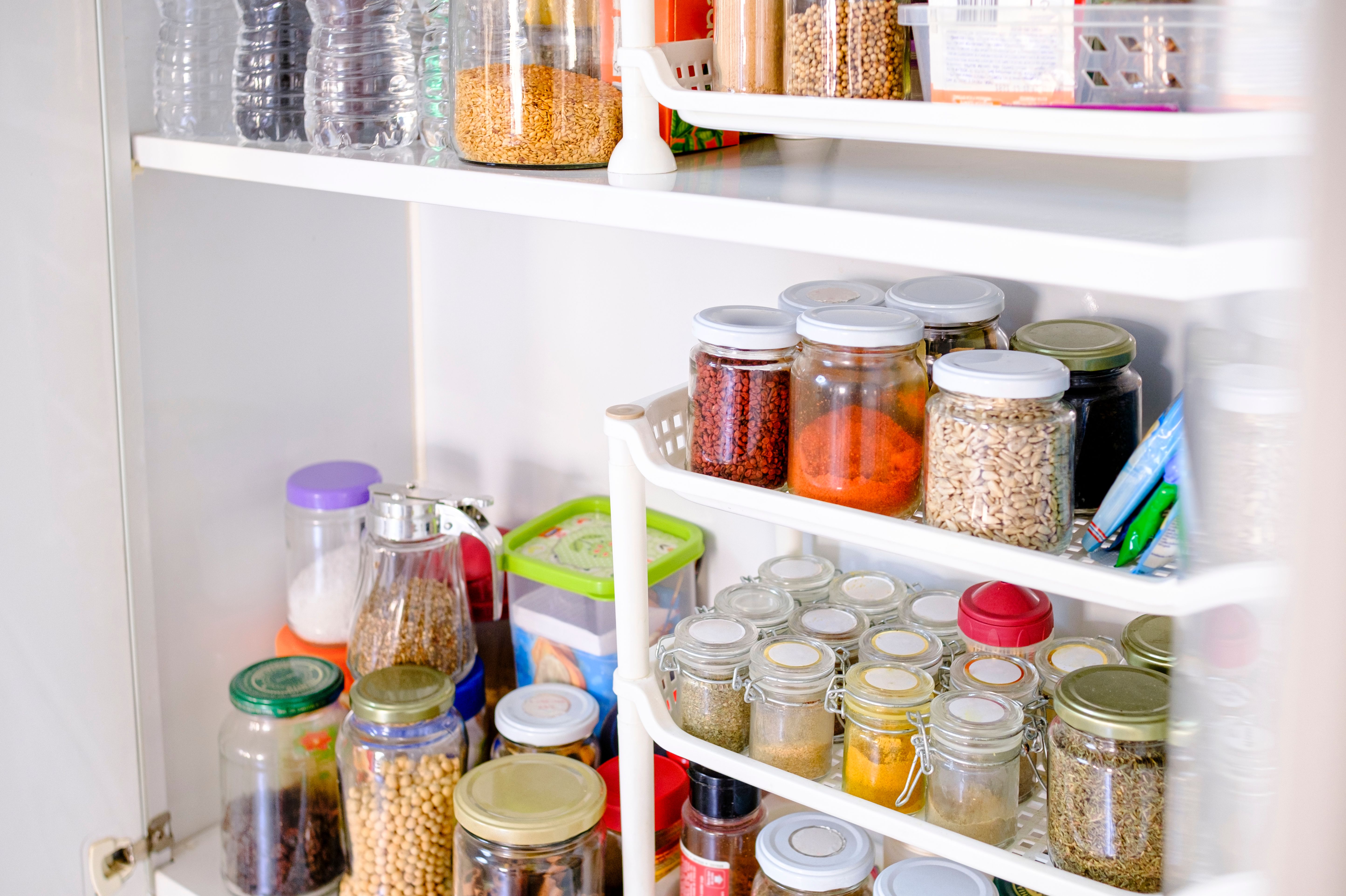 stocked pantry