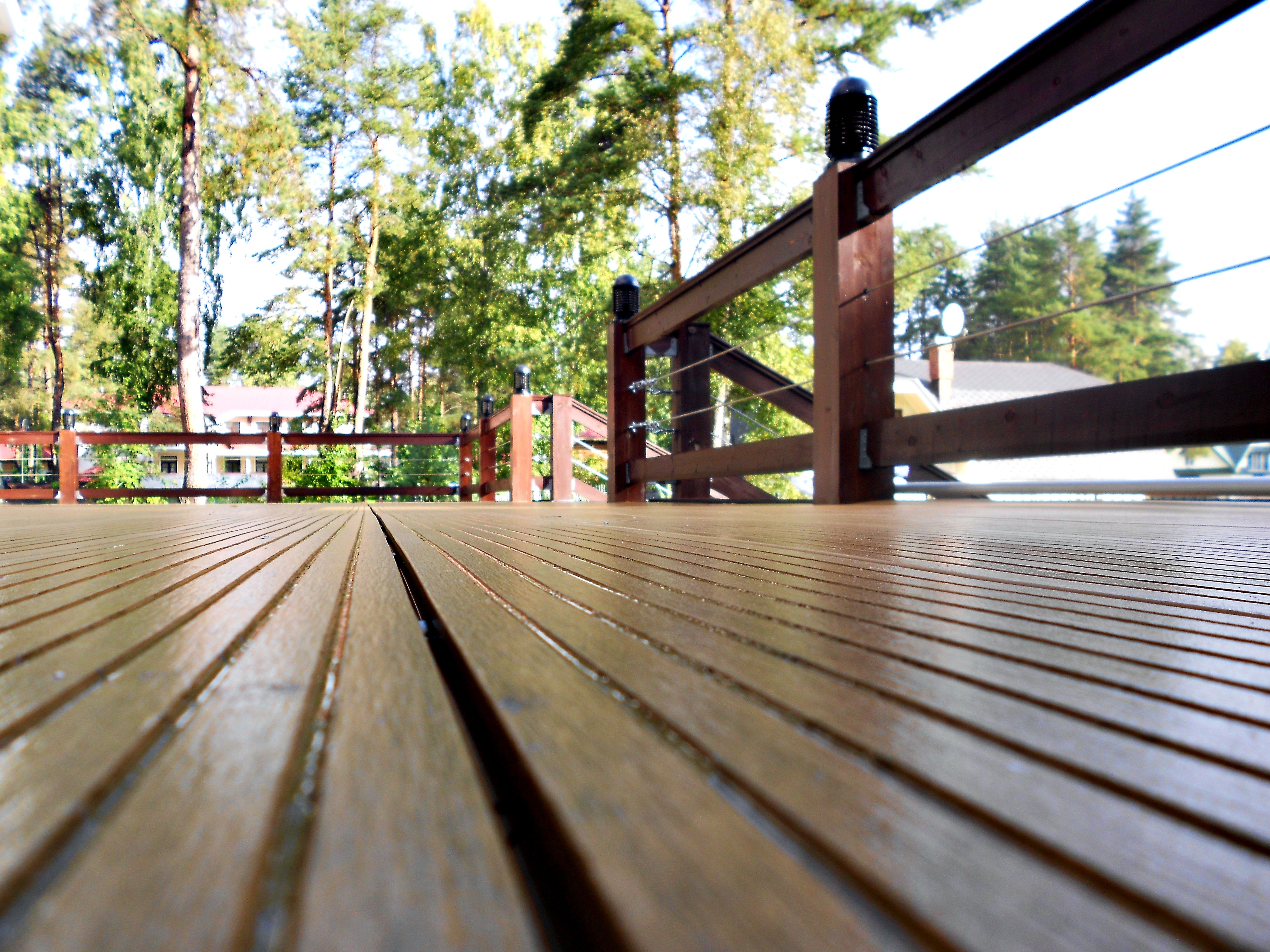 outdoor deck