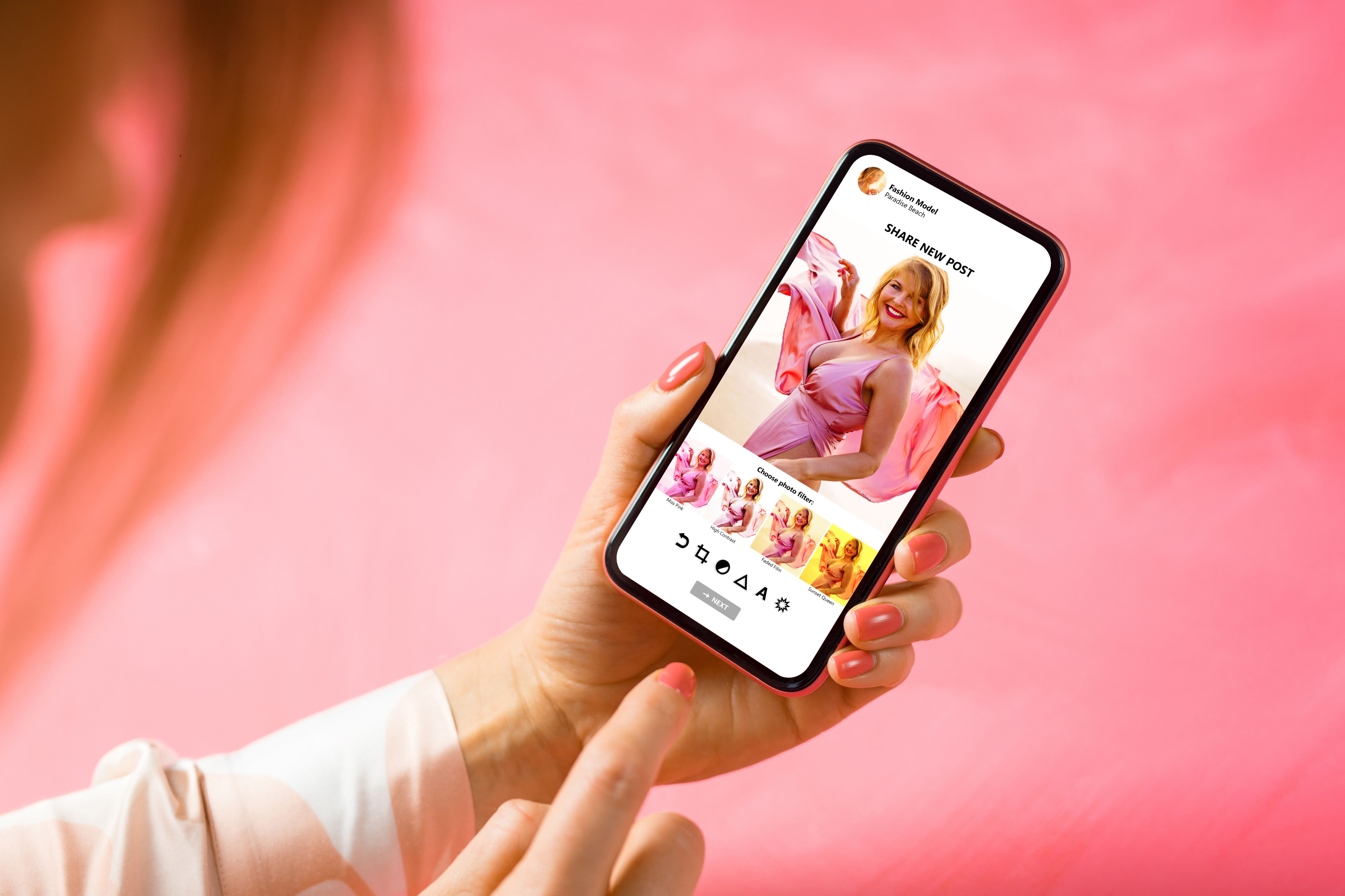 social media editing