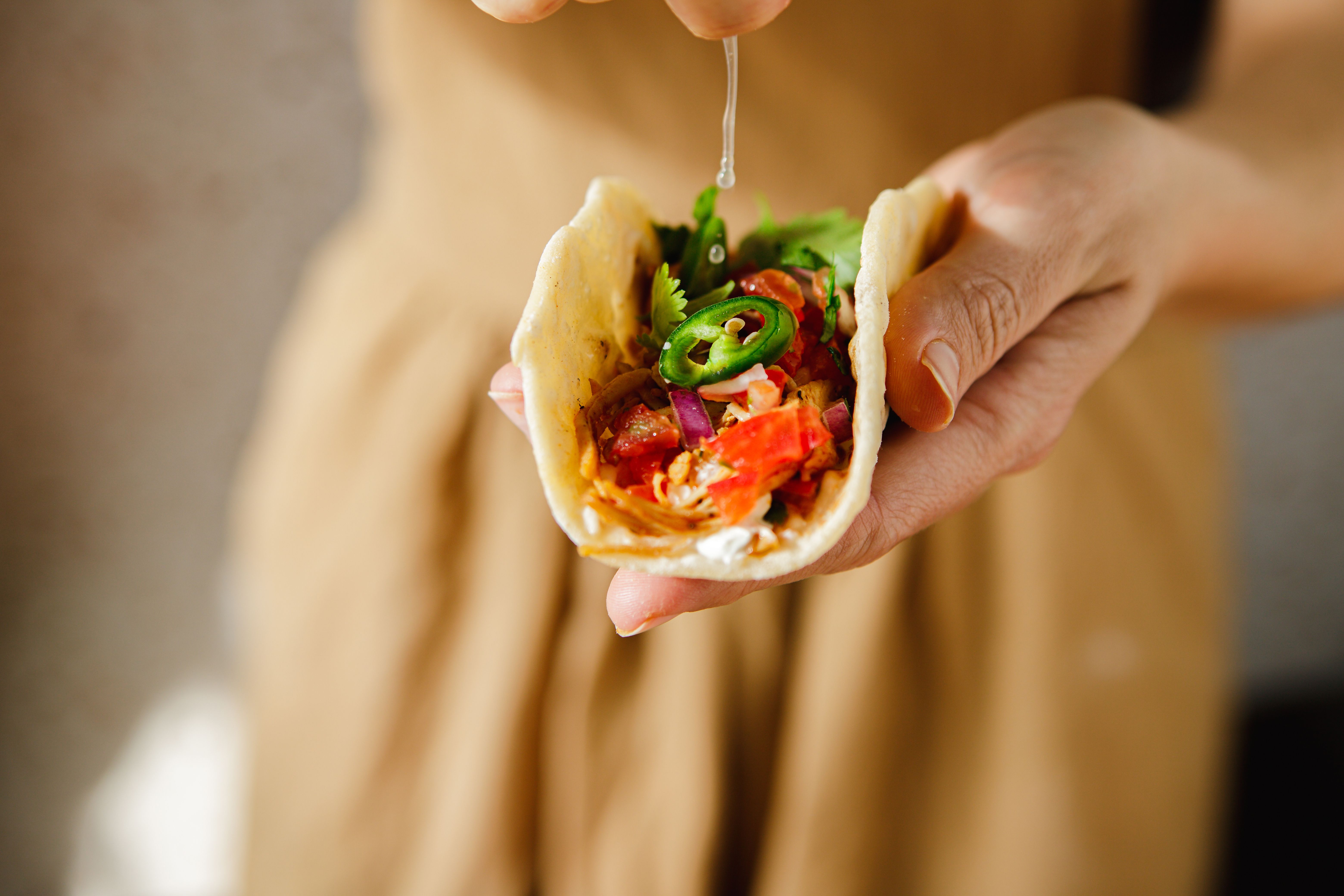homemade tacos