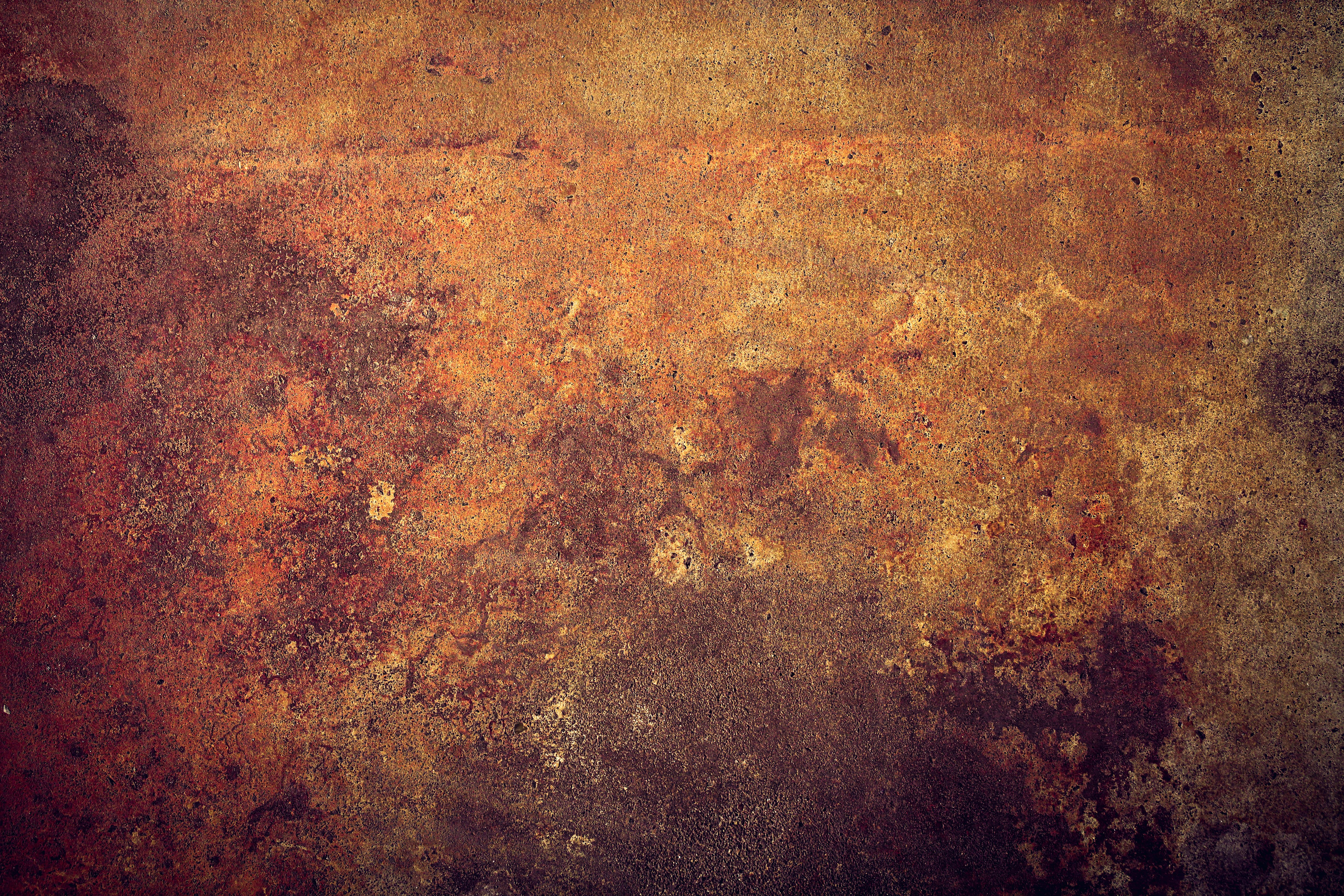 rusted metal