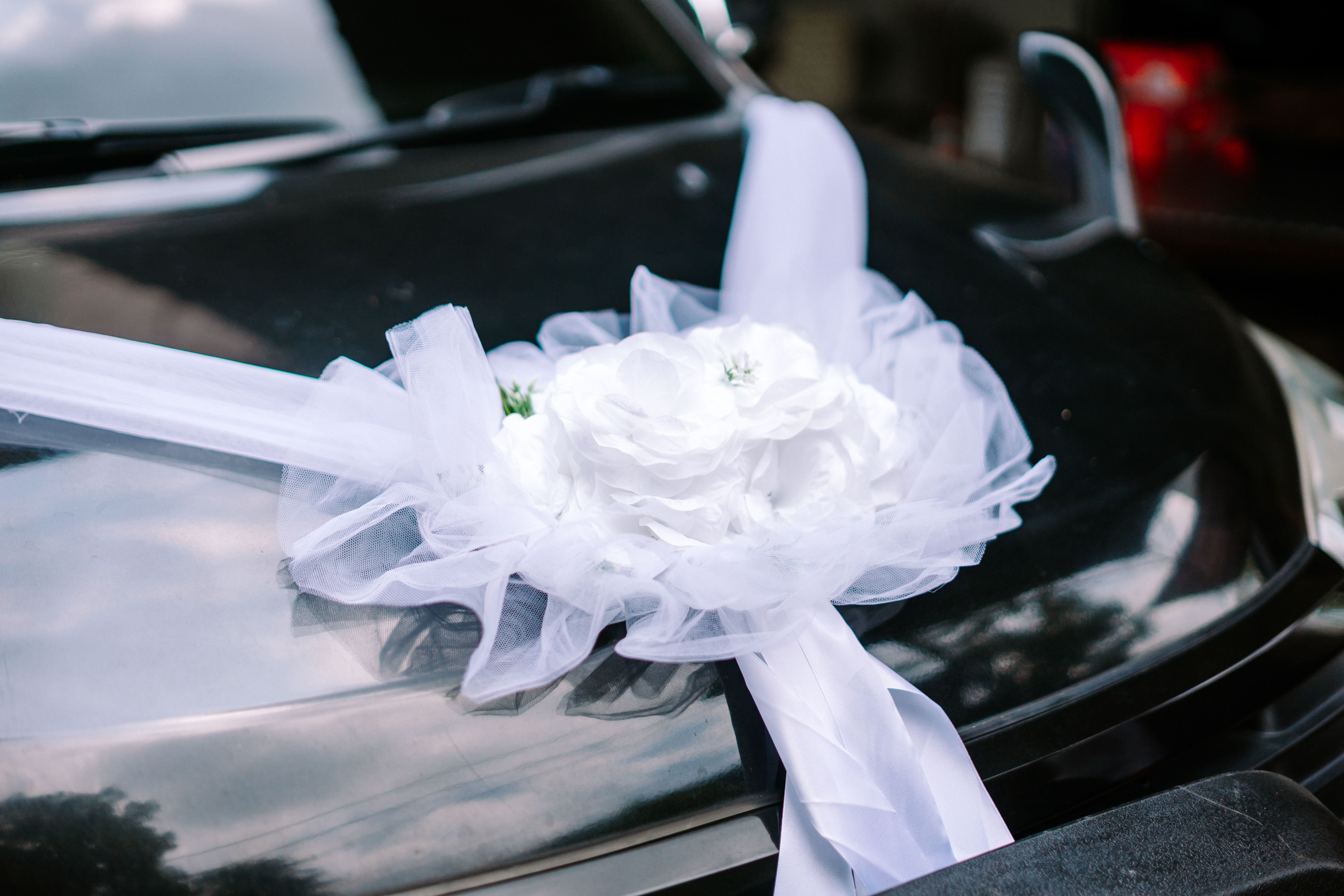 wedding car decoration