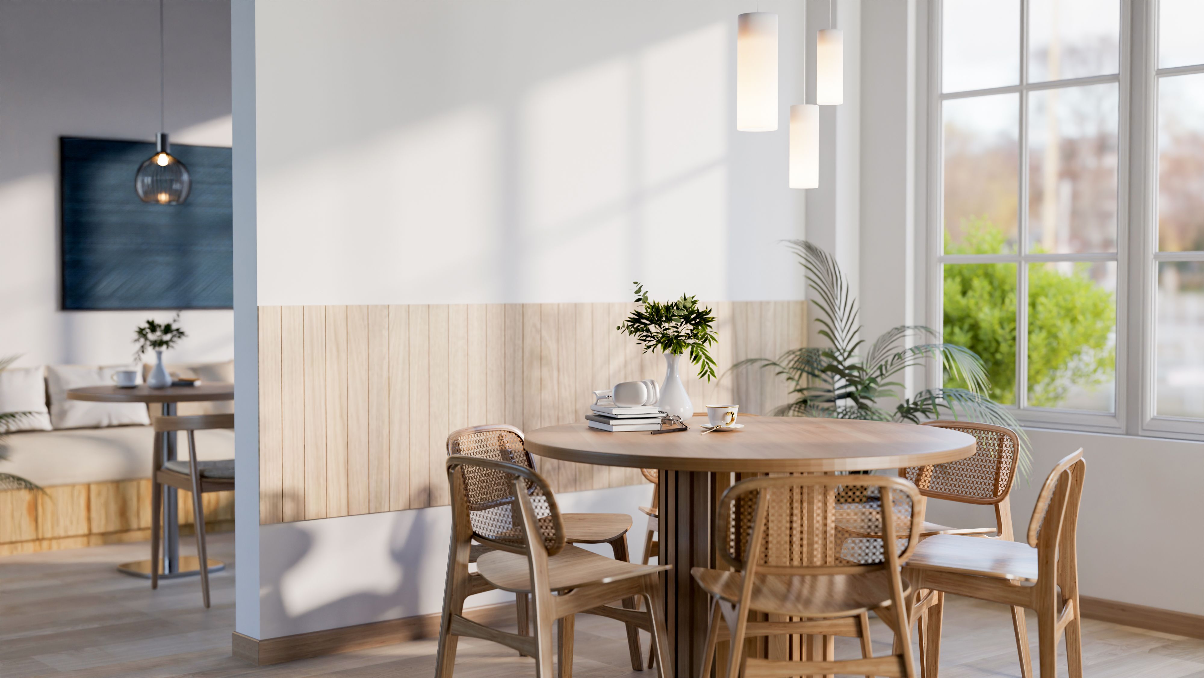 restaurant natural lighting