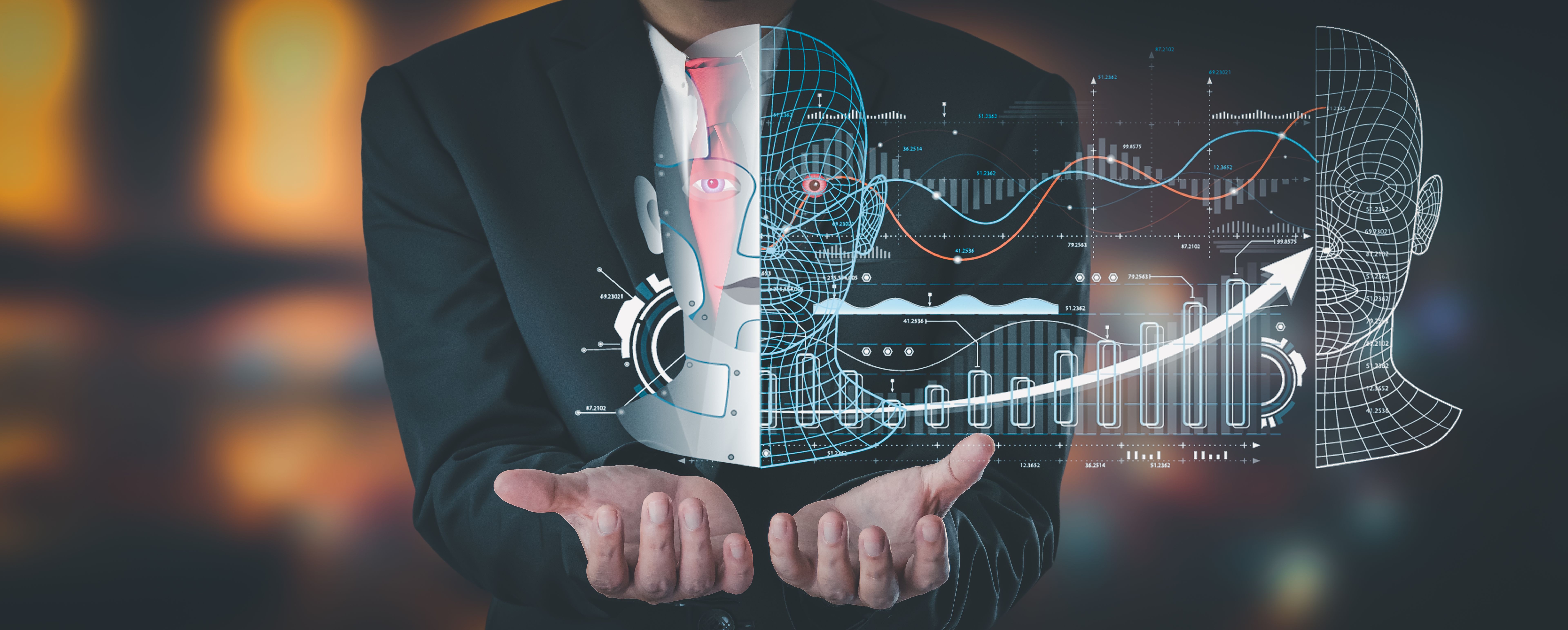 Businesspeople may use the Internet to connect financial networks and do information searches on their mobile devices utilizing artificial intelligence.