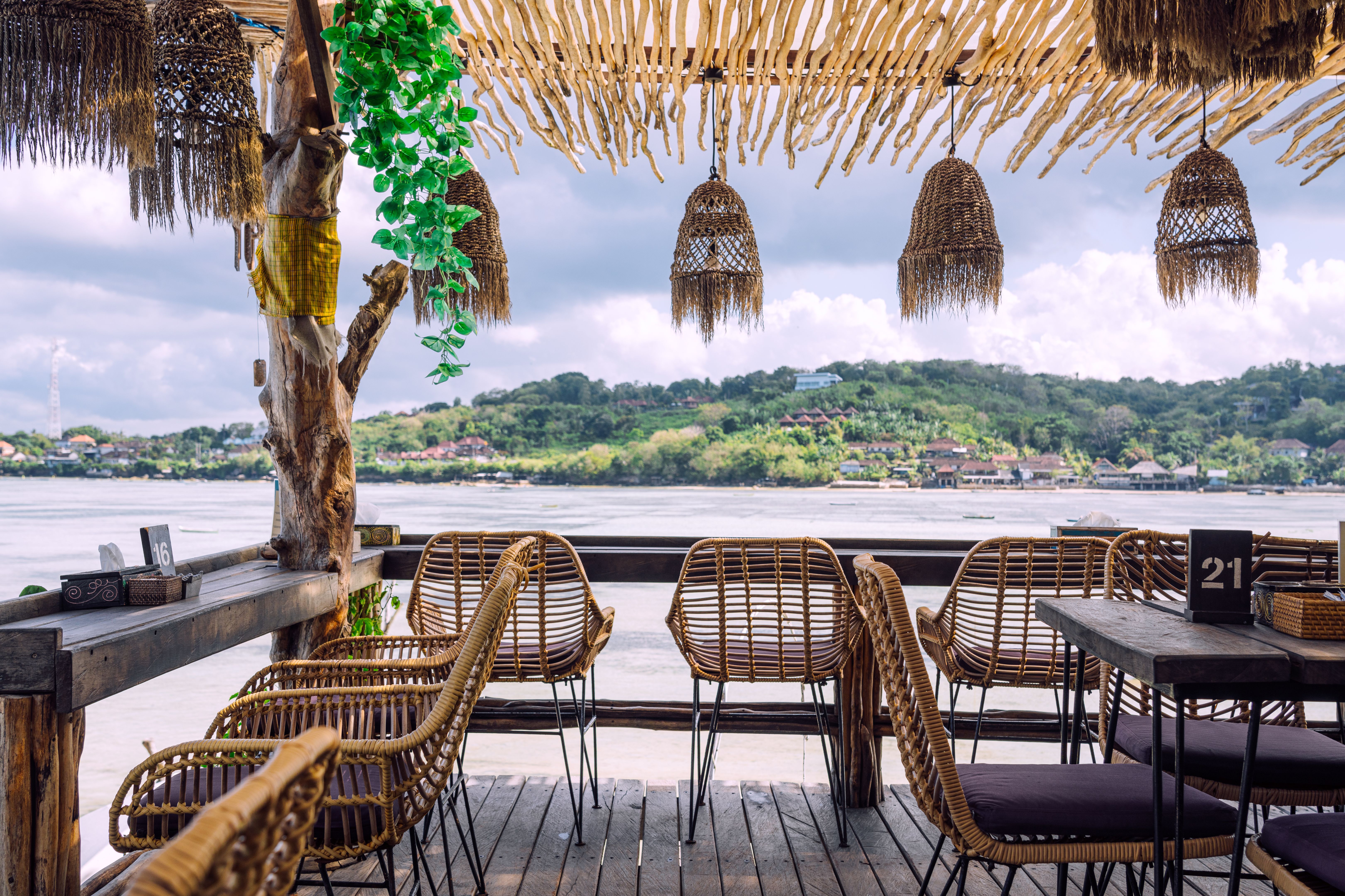 beachfront restaurant