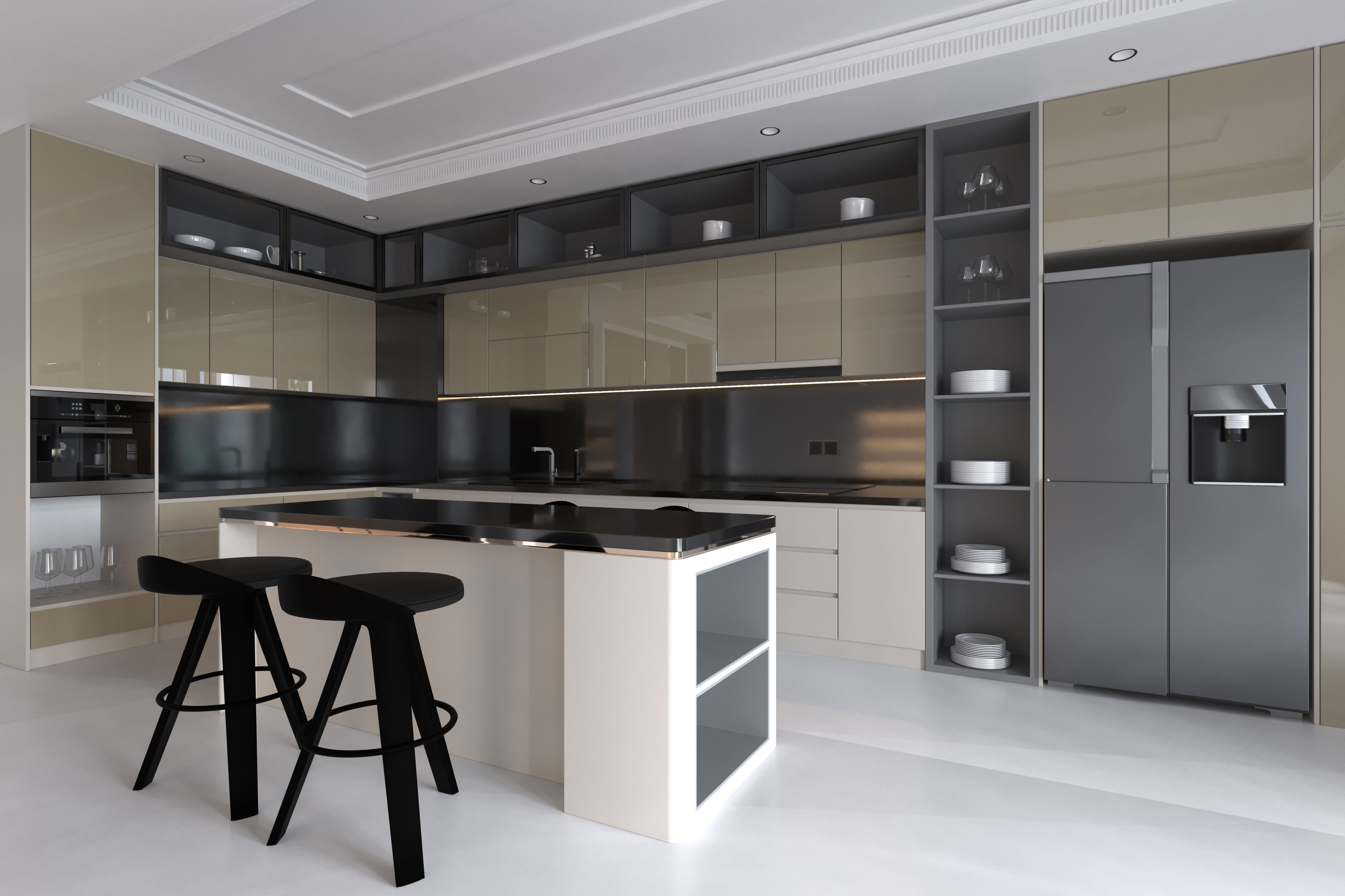 modern functional kitchen