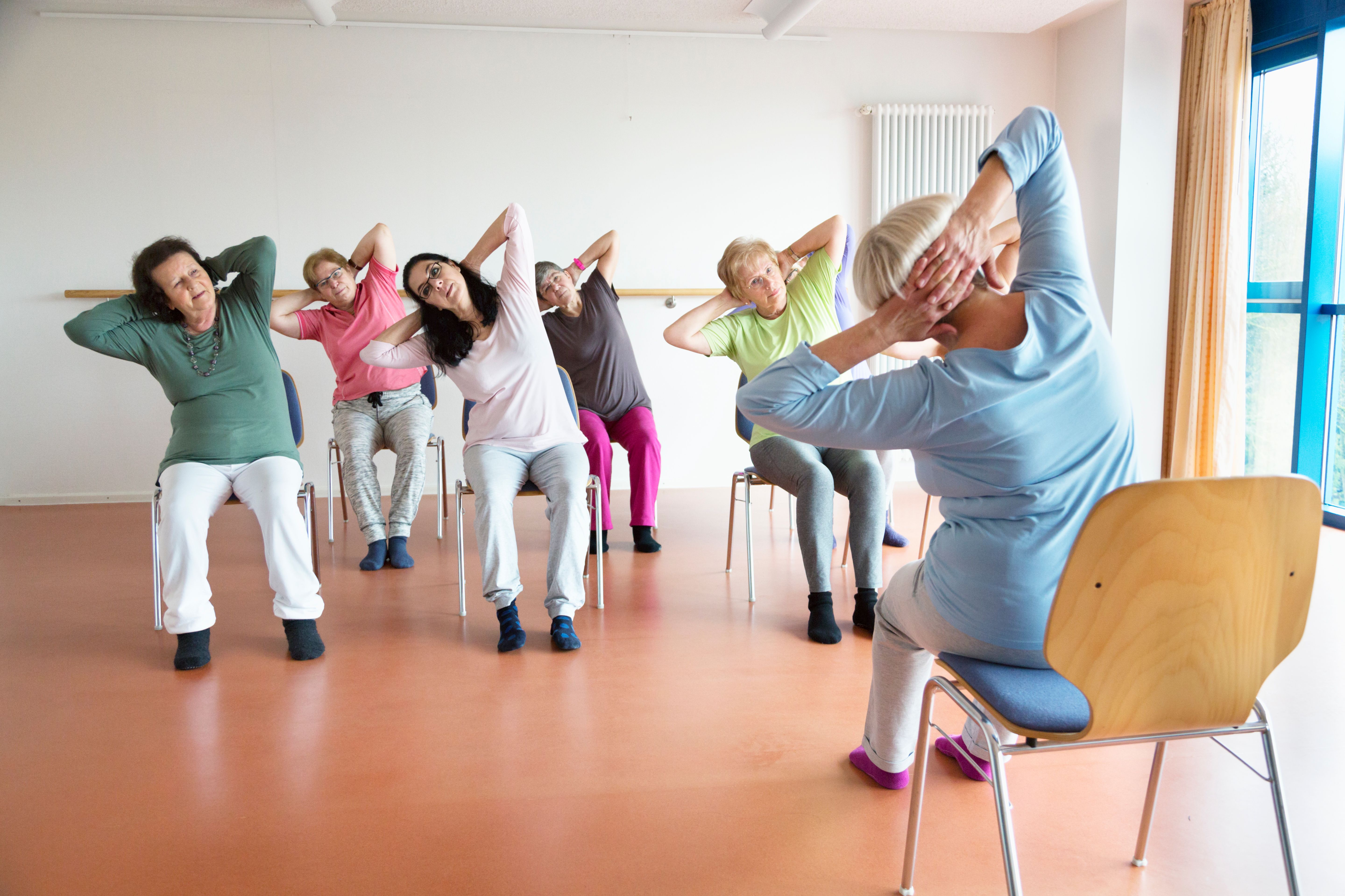 senior yoga