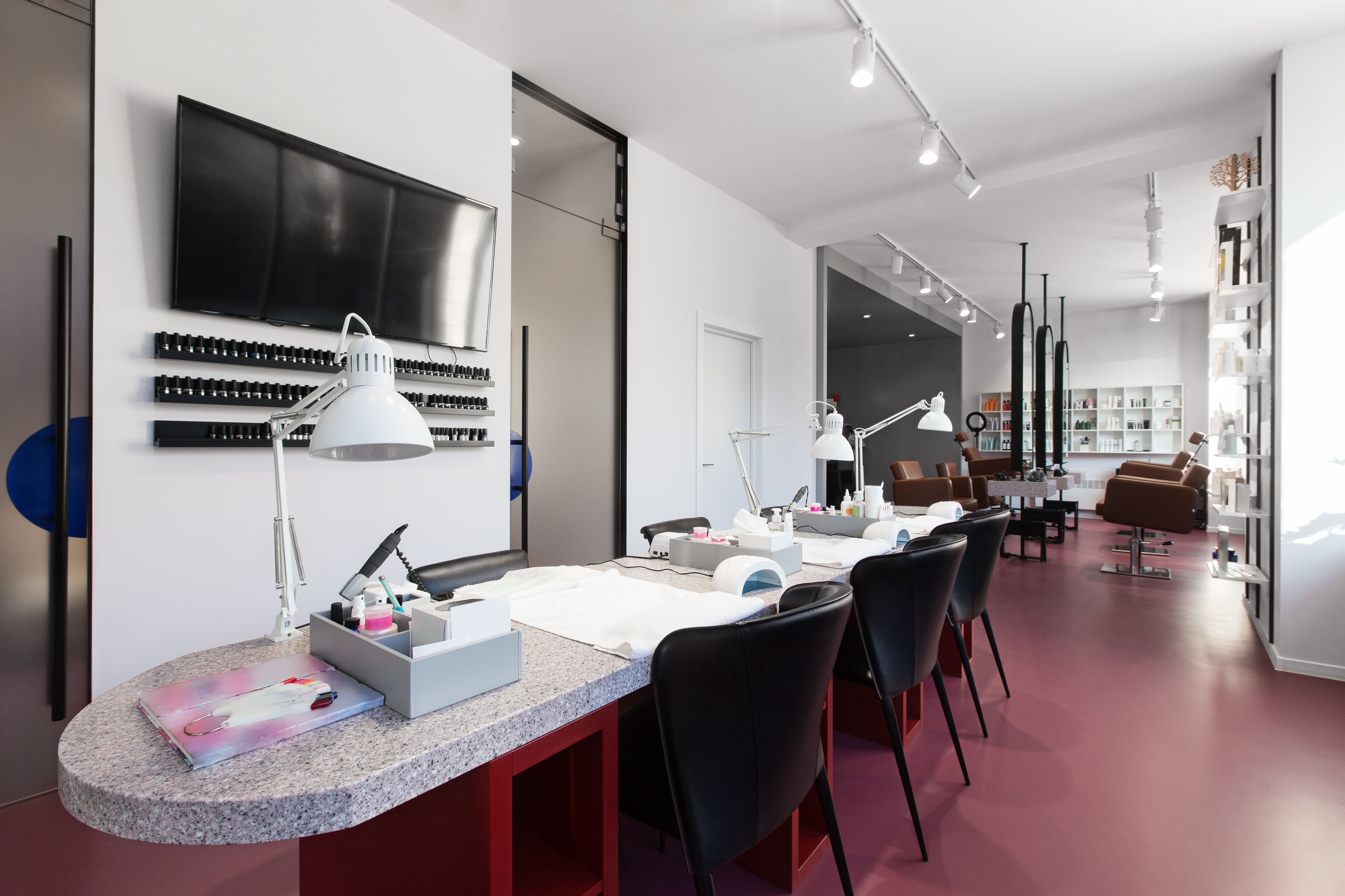 nagelsalon interieur