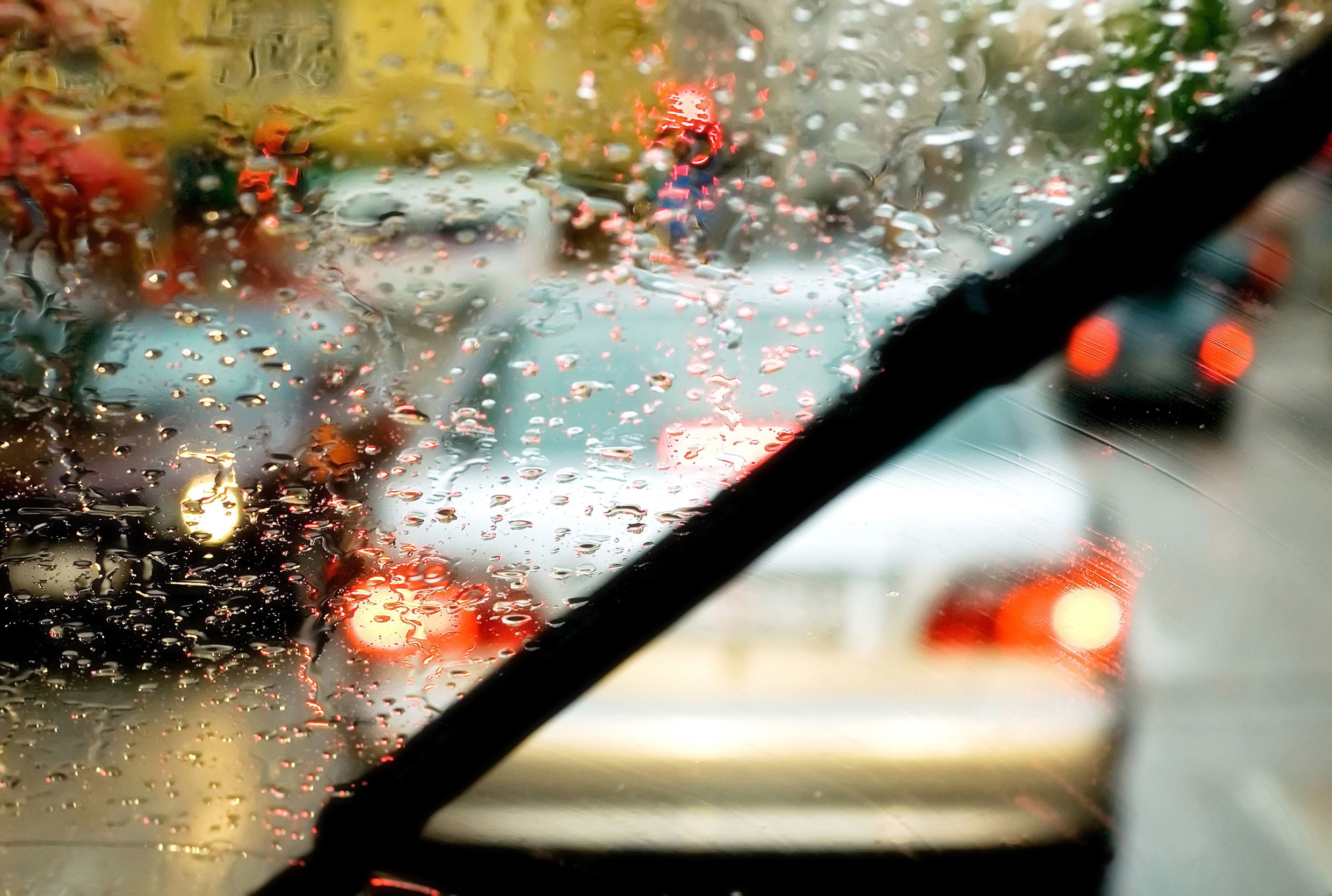 windshield rain