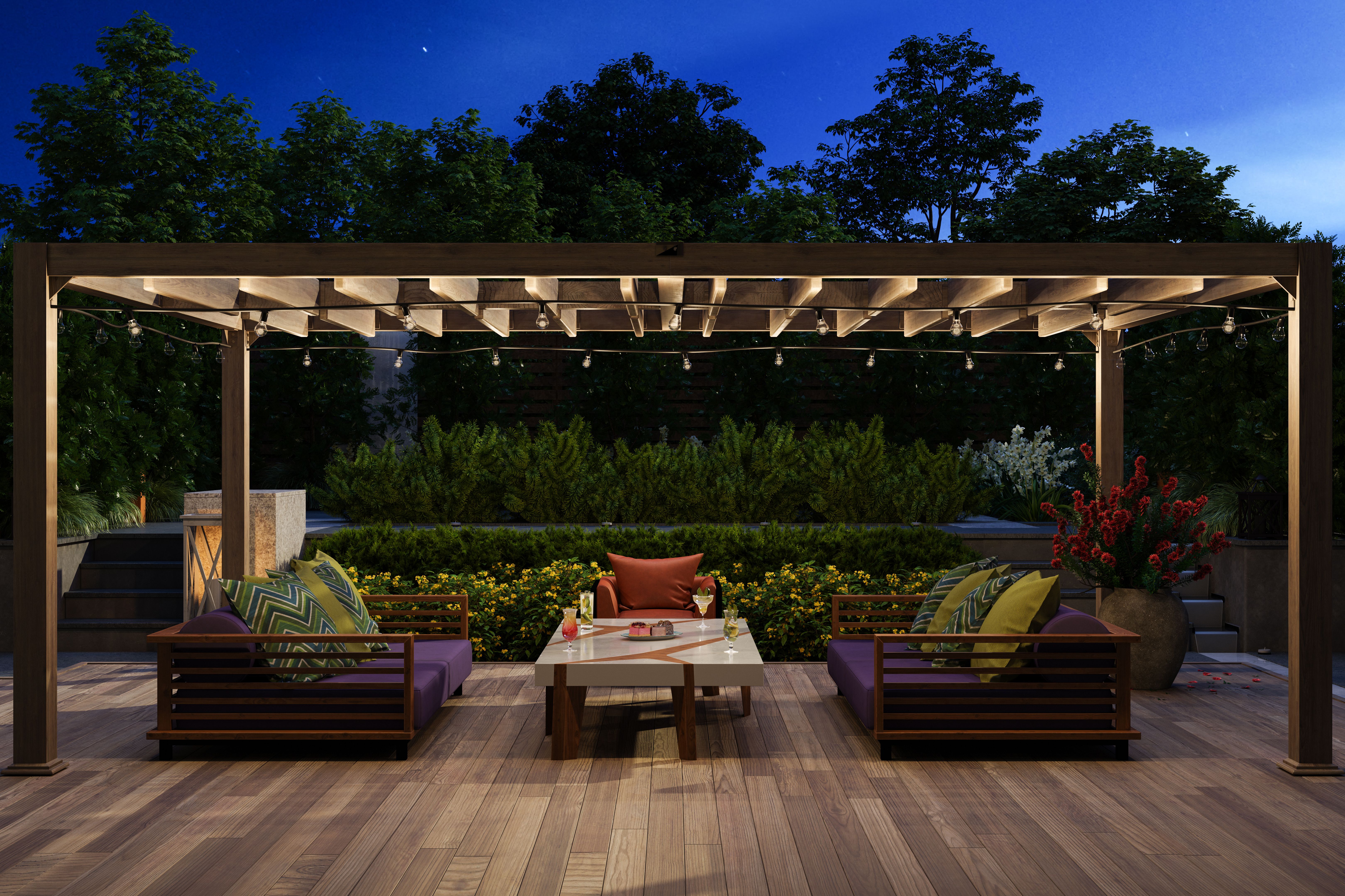 custom outdoor space