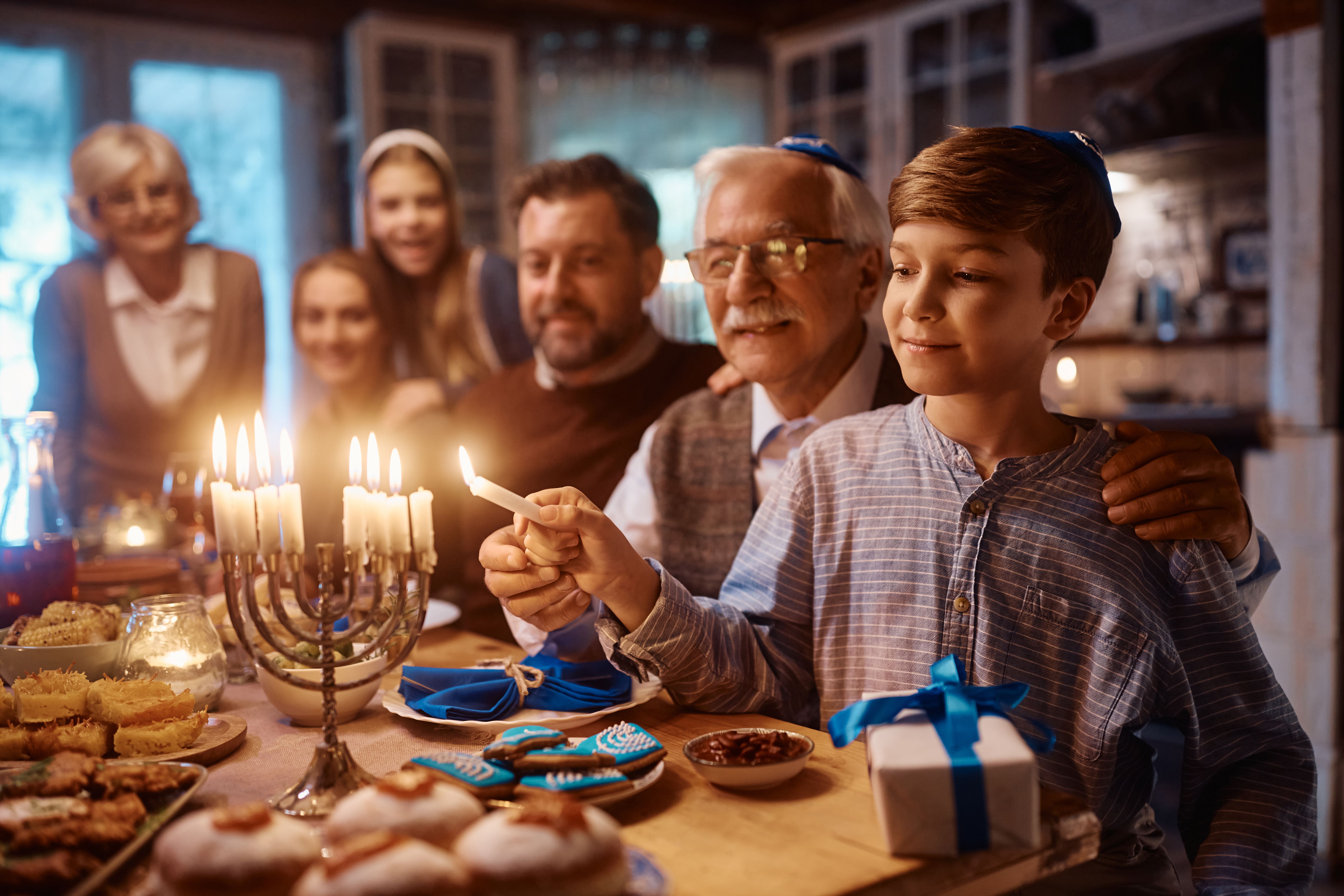 hanukkah celebration