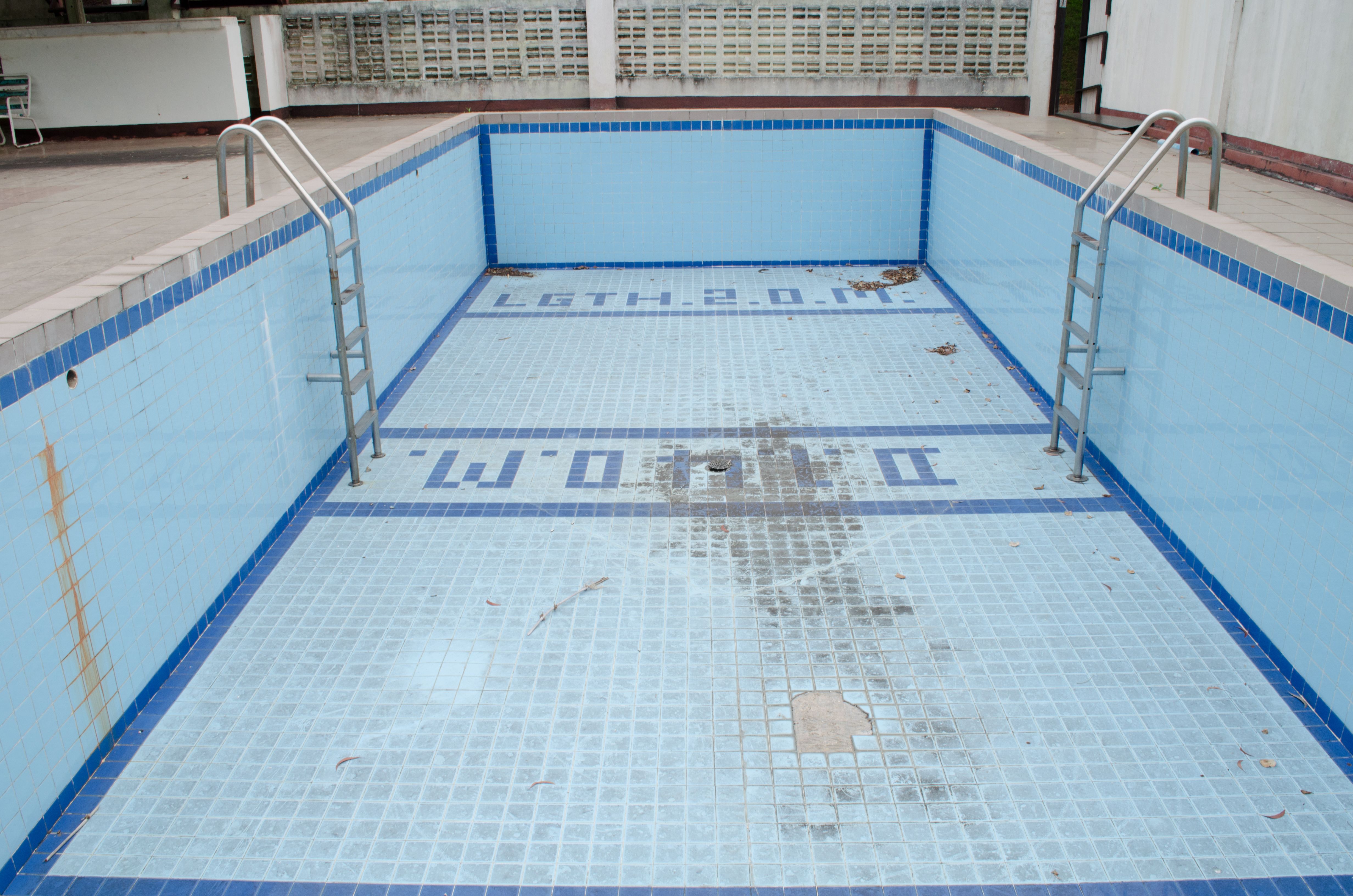 neglected pool