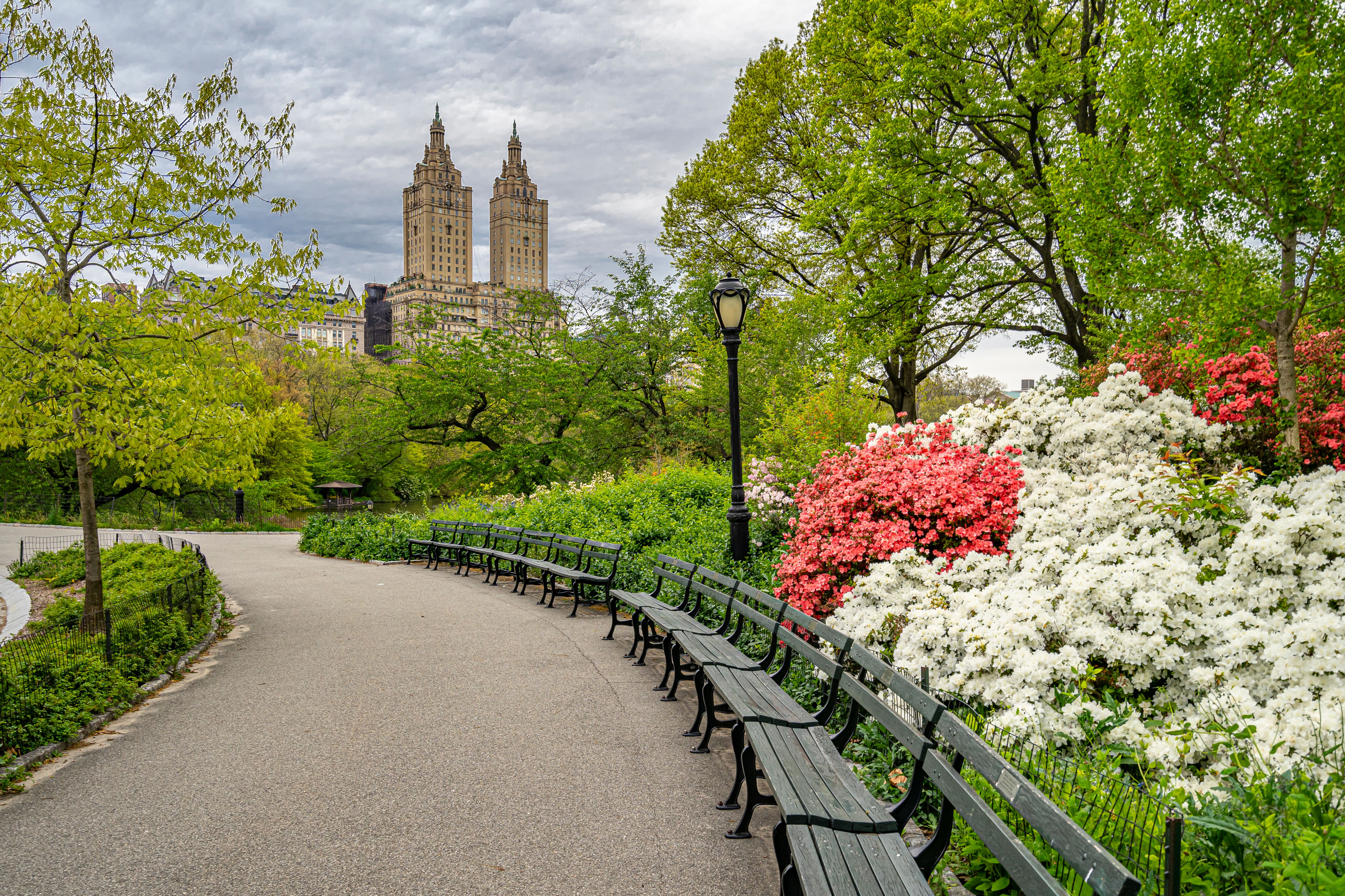 central park spring