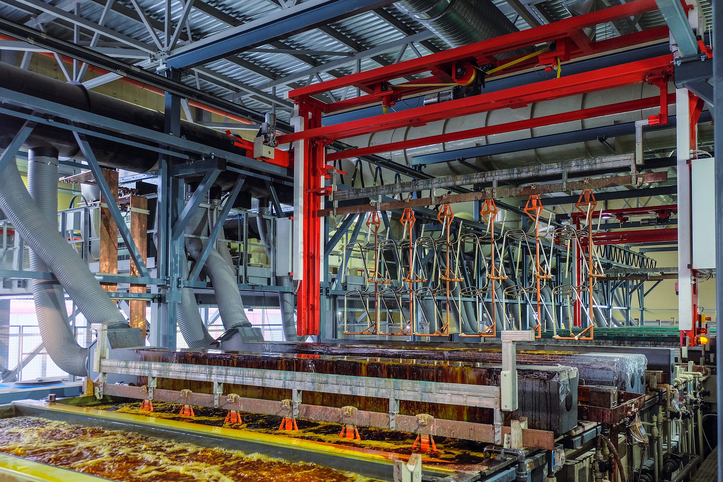 electroplating process