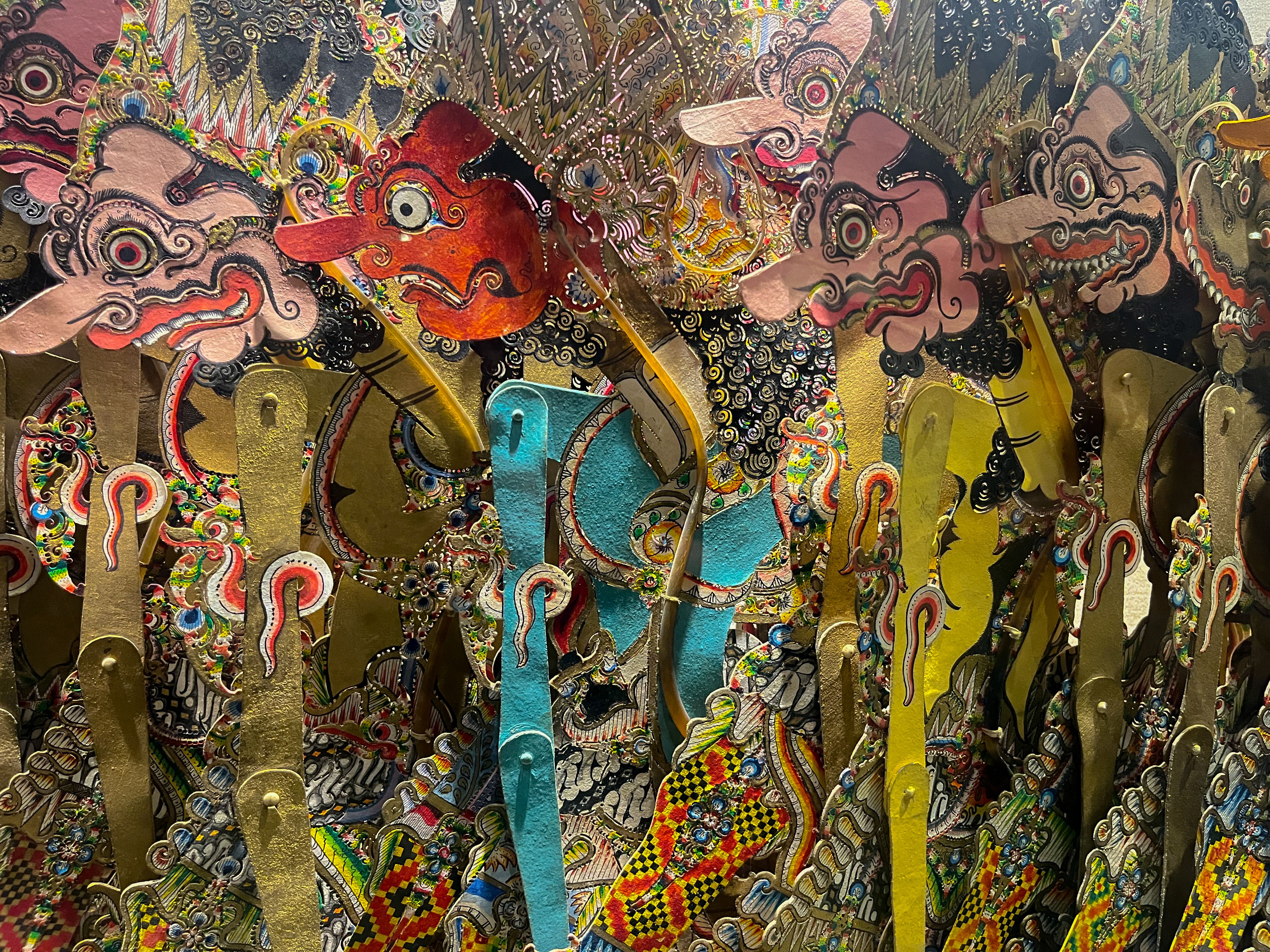wayang puppets