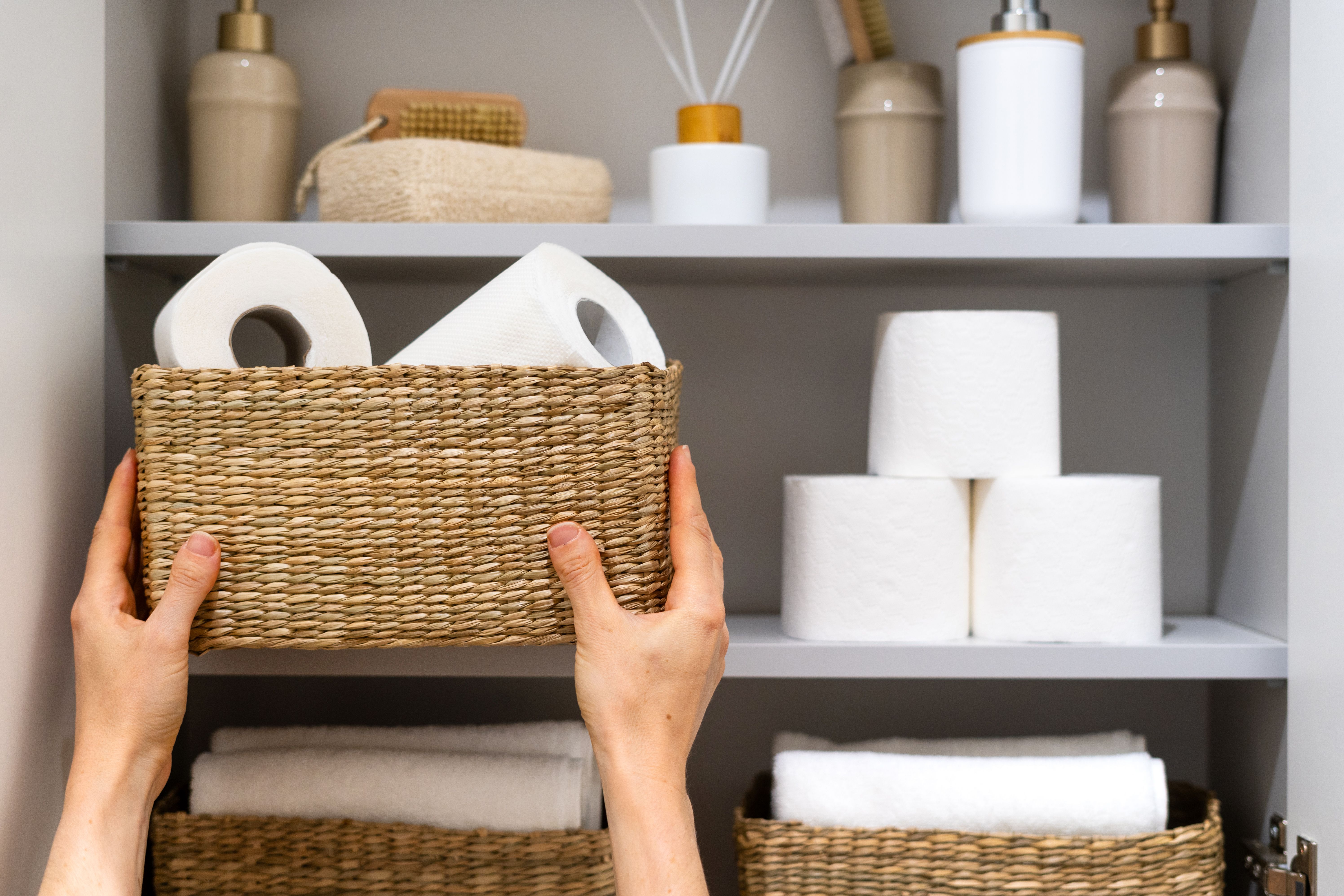 bathroom storage solutions