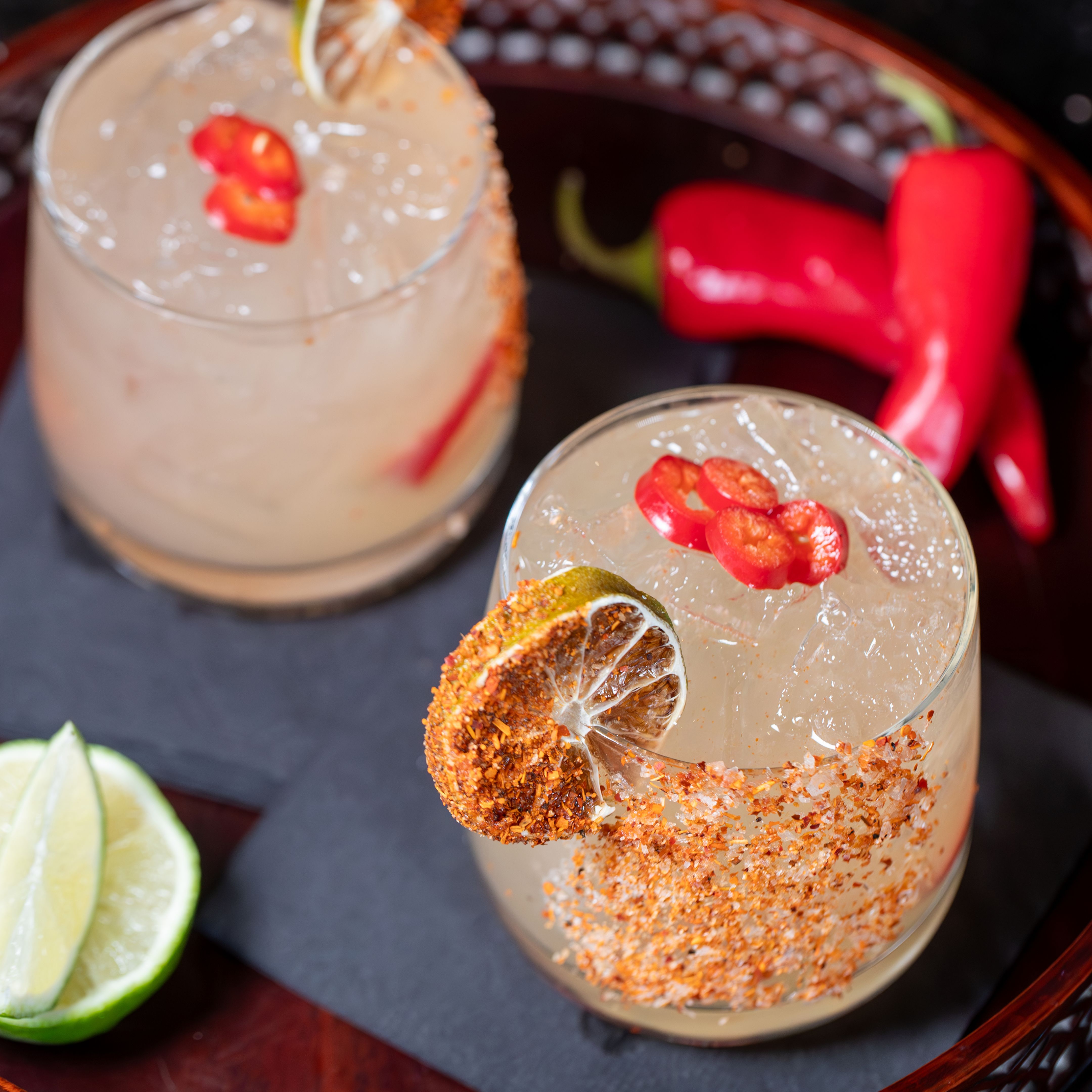 creative cocktail presentation