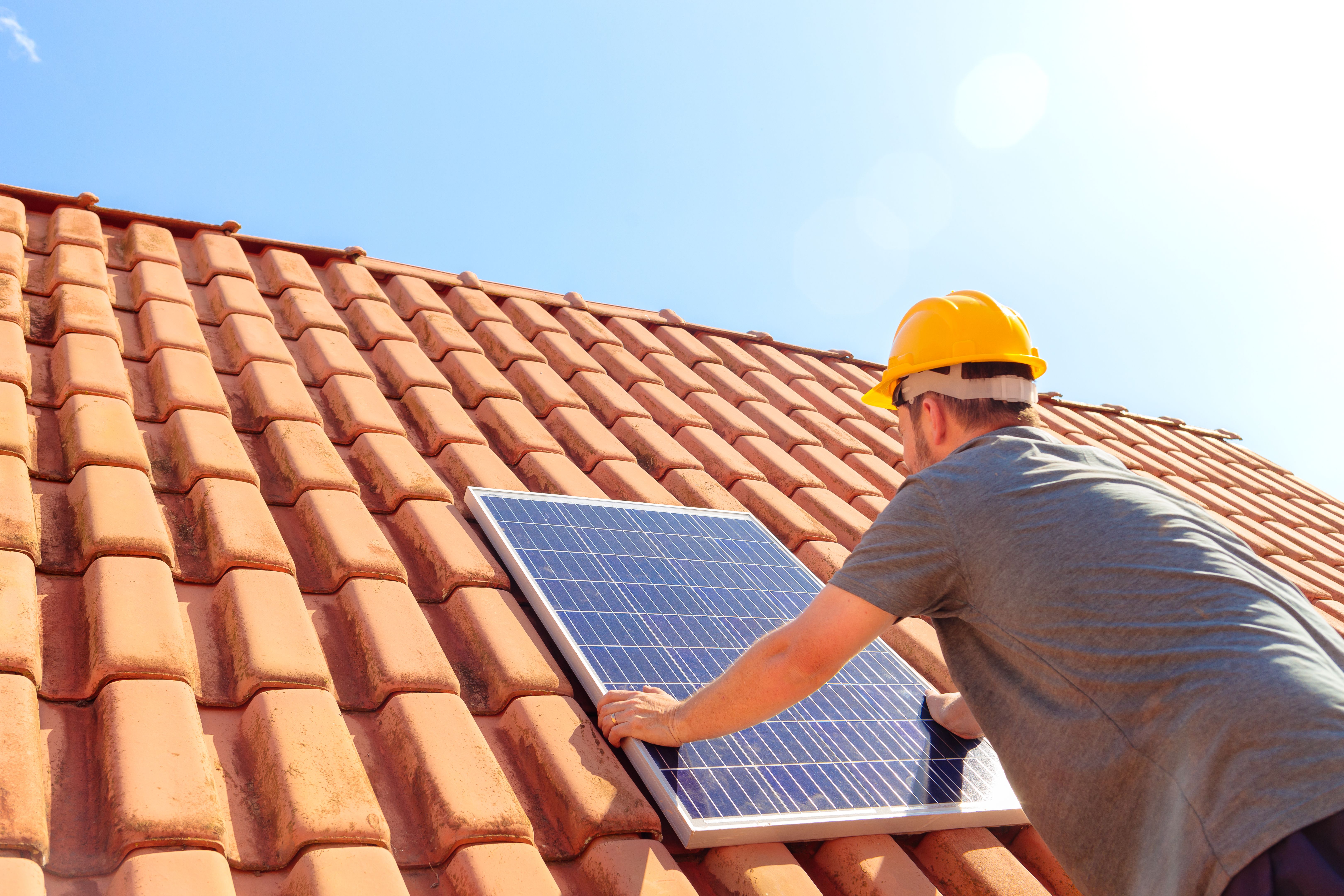 solar panels house
