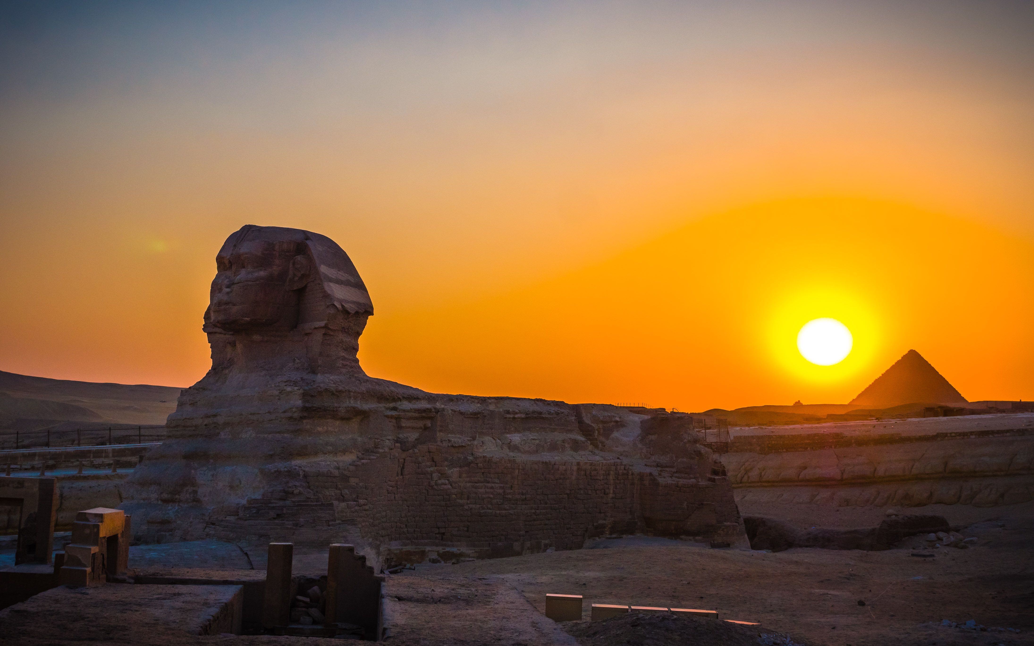 sphinx sunset