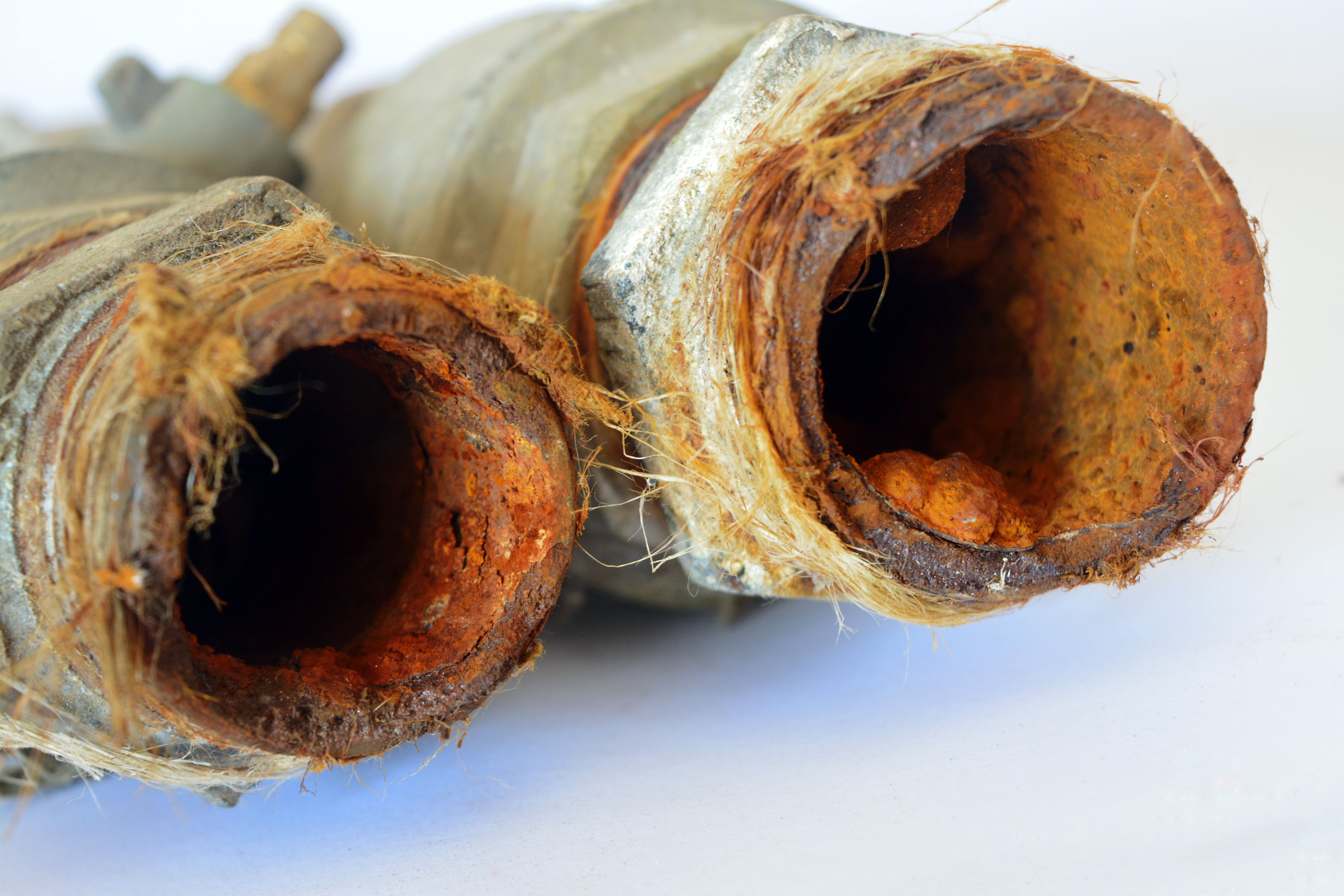 corroded pipes