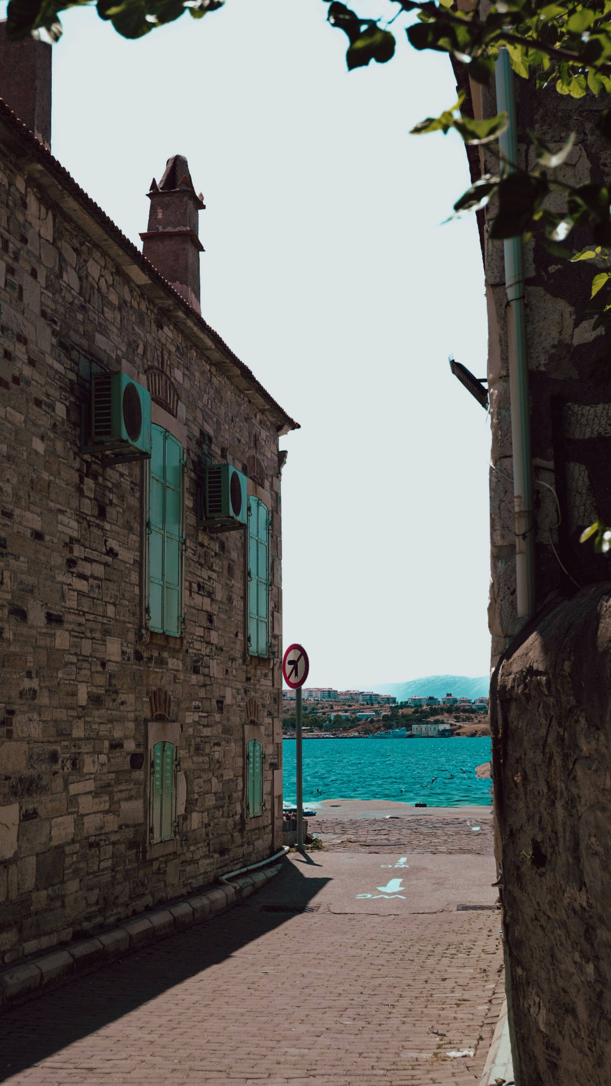 Traditional Stone House in Foça, Turkey