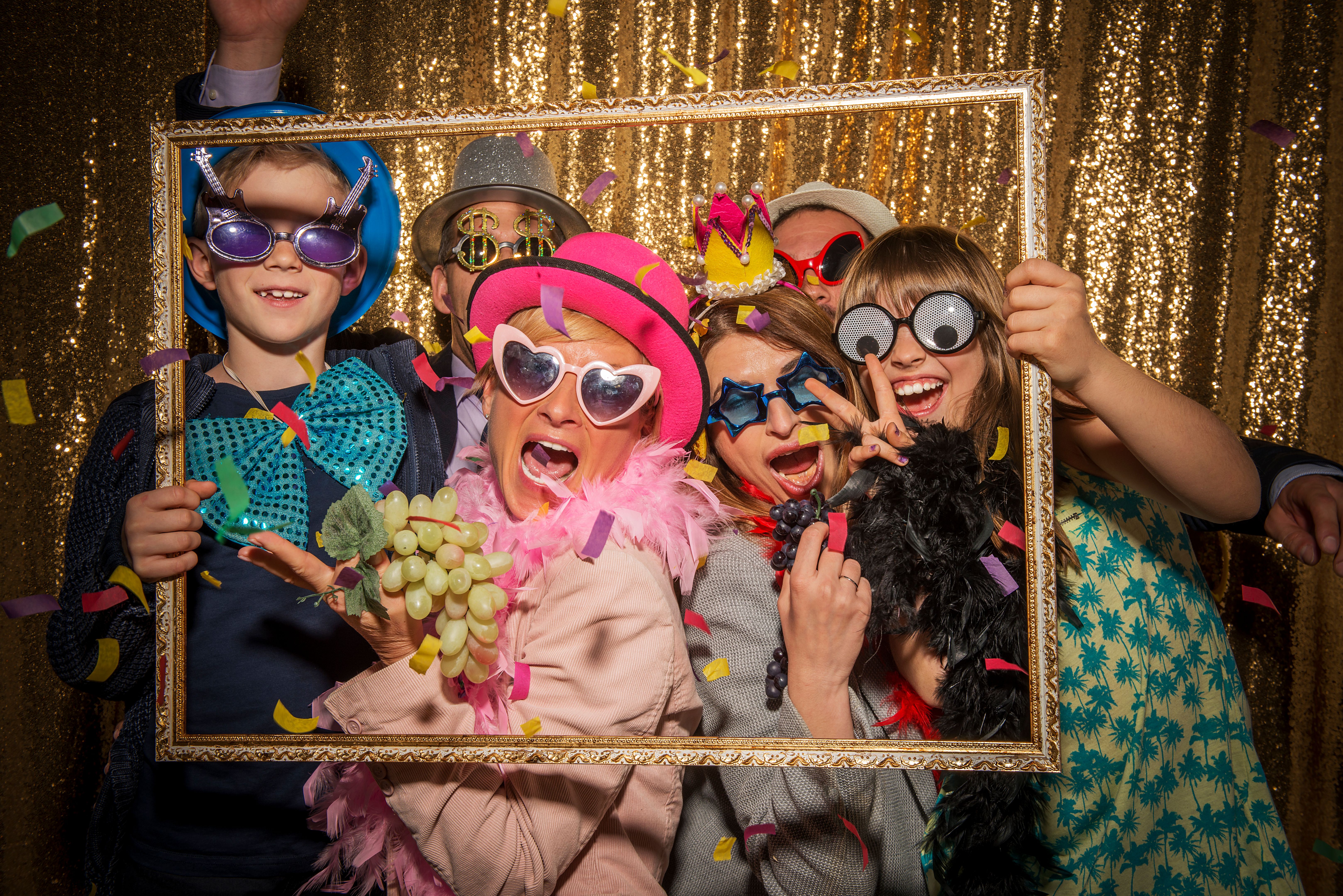 party photo booth