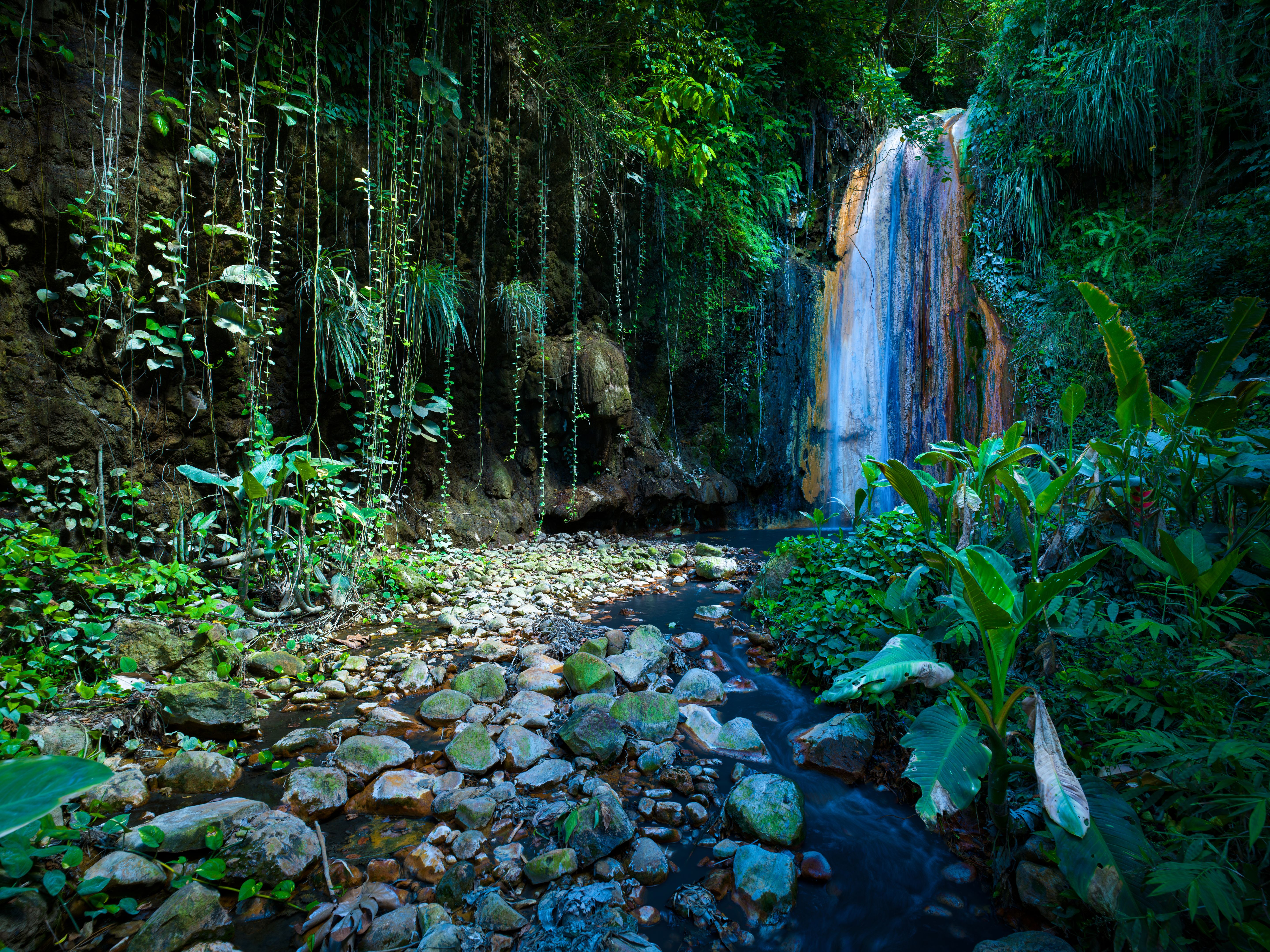 Diamond Waterfall, St. Lucia